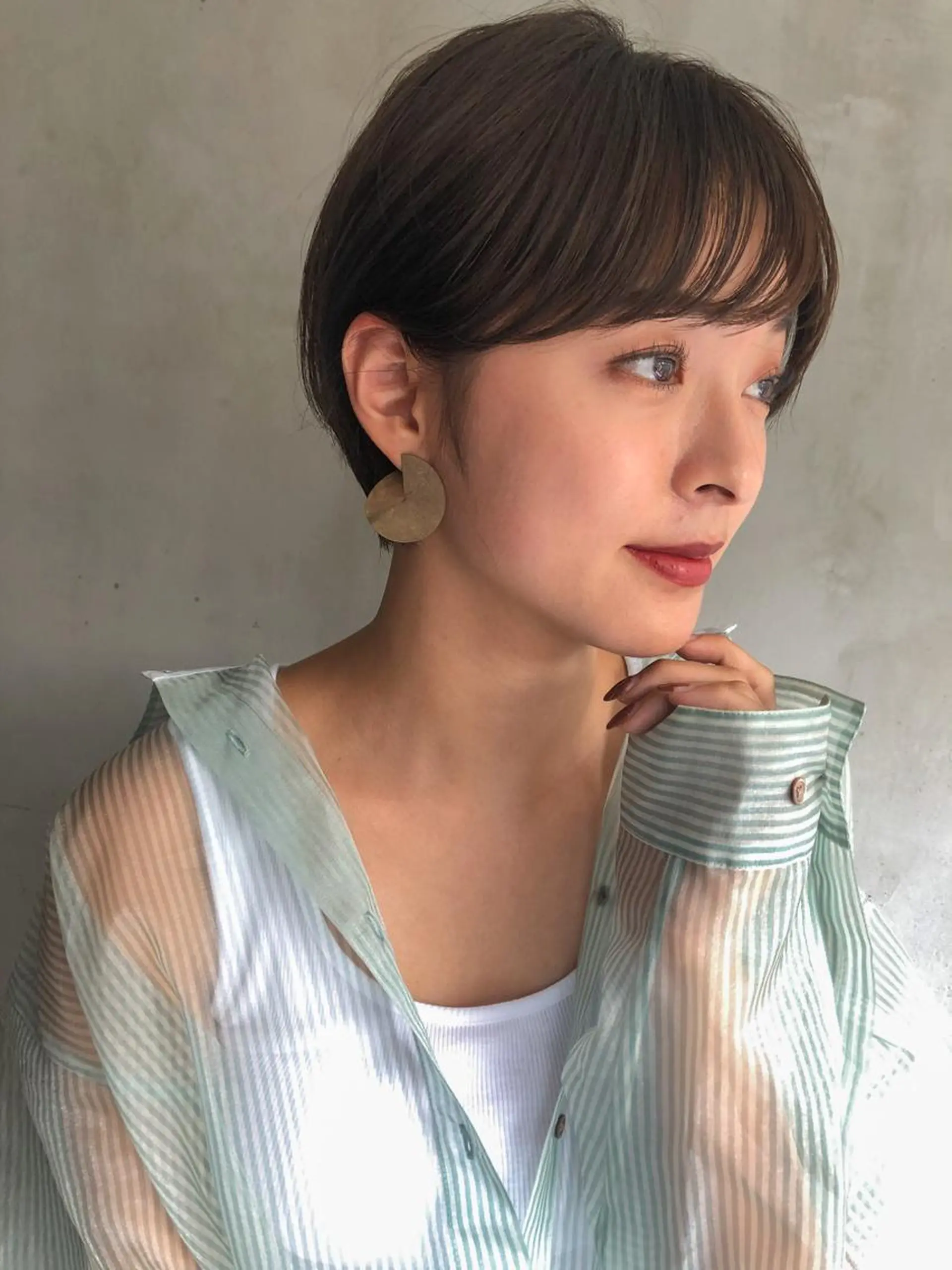 ショート SALOWIN GINZARay2店所属・石澤 諒のヘアスタイル