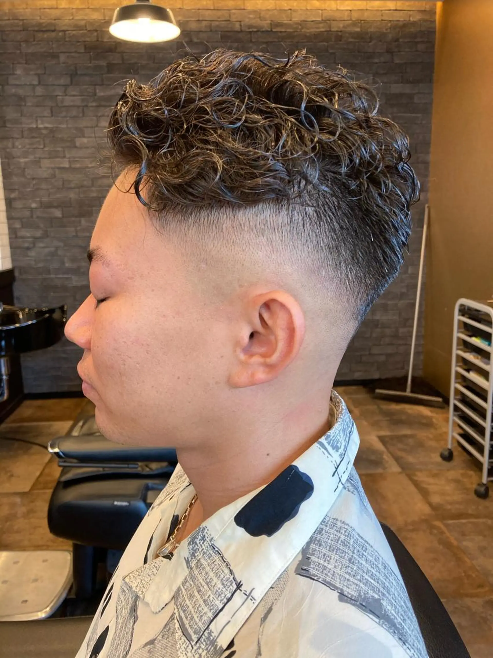 ショート カット パーマ BARBER SHOP BOSS所属・佐藤 匠悟のヘアスタイル