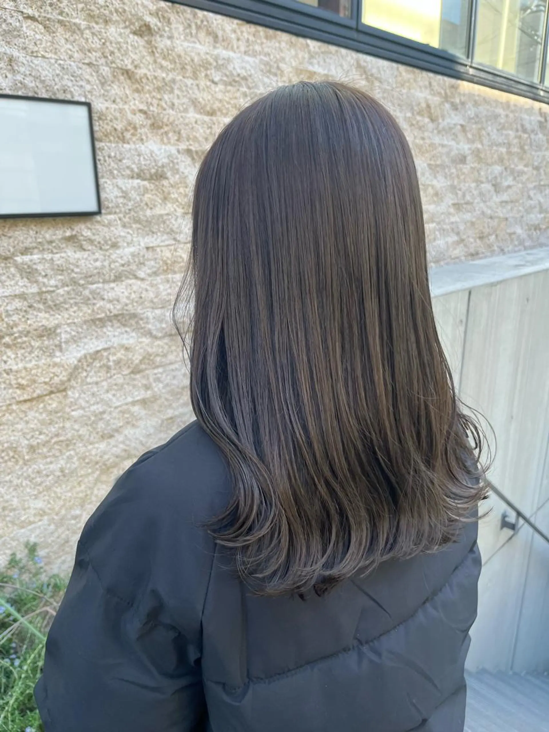 ミディアム カラー グレージュ オリーブグレージュ オリーブグレー カット ヘアカラー トリートメント ✨透明感カラー✨ 🦖佐々木未来🦕のヘアスタイル