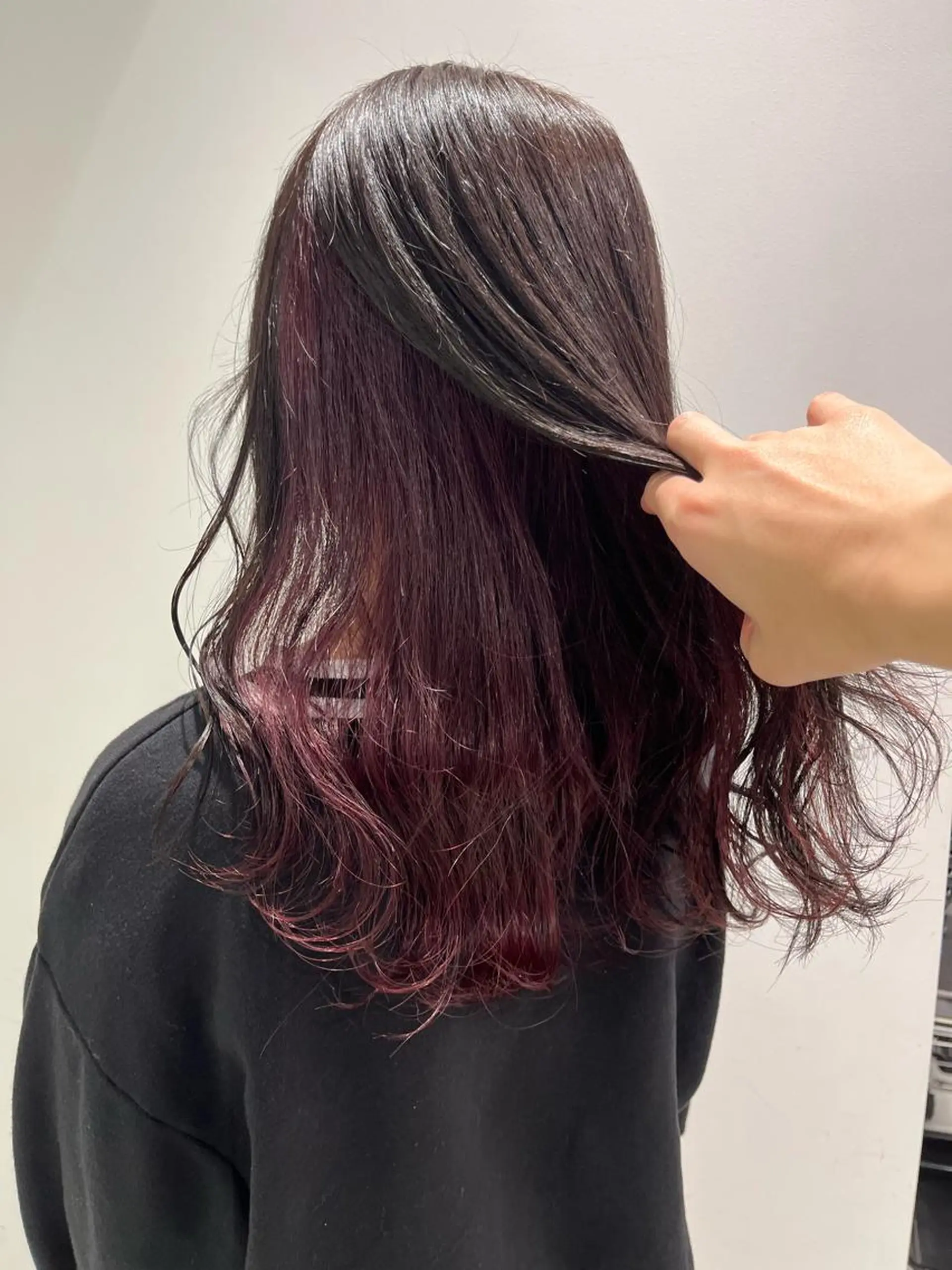 ロング ヘアカラー トリートメント ヘッドスパ ヘアセット 🌿透明感カラー‪ 縮毛矯正✨かずきのヘアスタイル