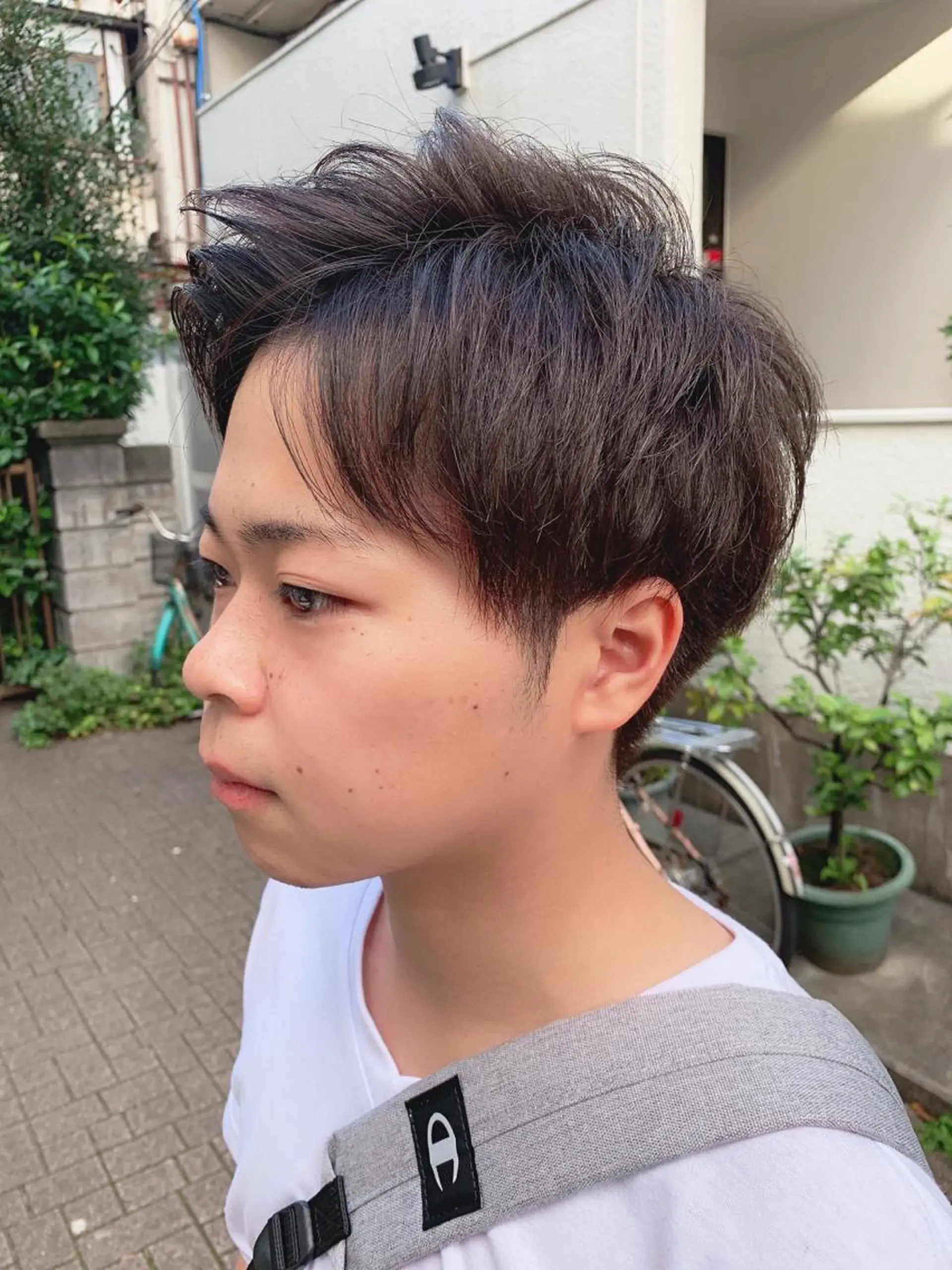 ショート カット パーマ nico 原宿所属・nico【代表】 市川 拓也のヘアスタイル