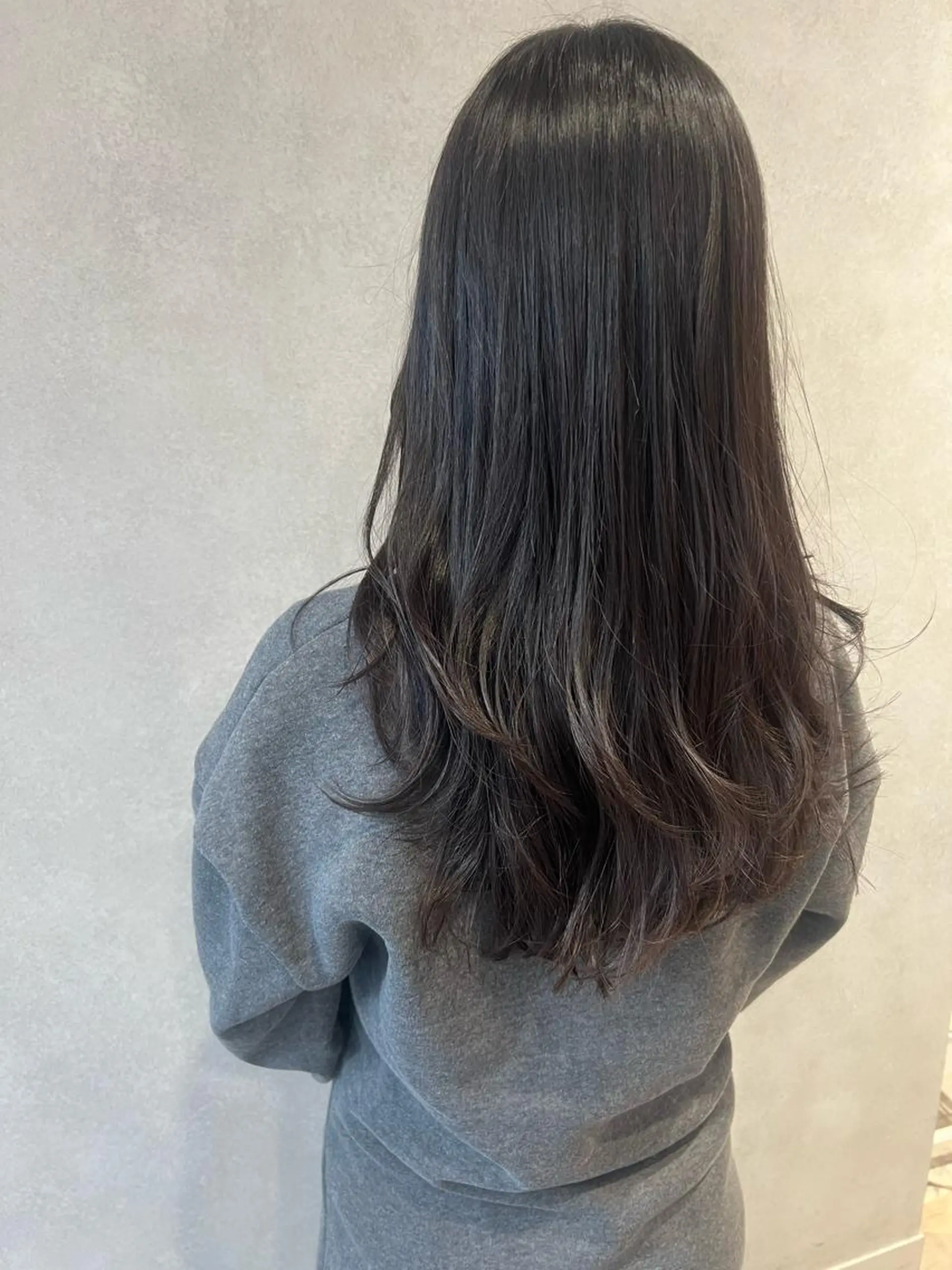 ロング レイヤーカット ロング カット 🍑 韓国ヘア 🍑 WATANABEのヘアスタイル
