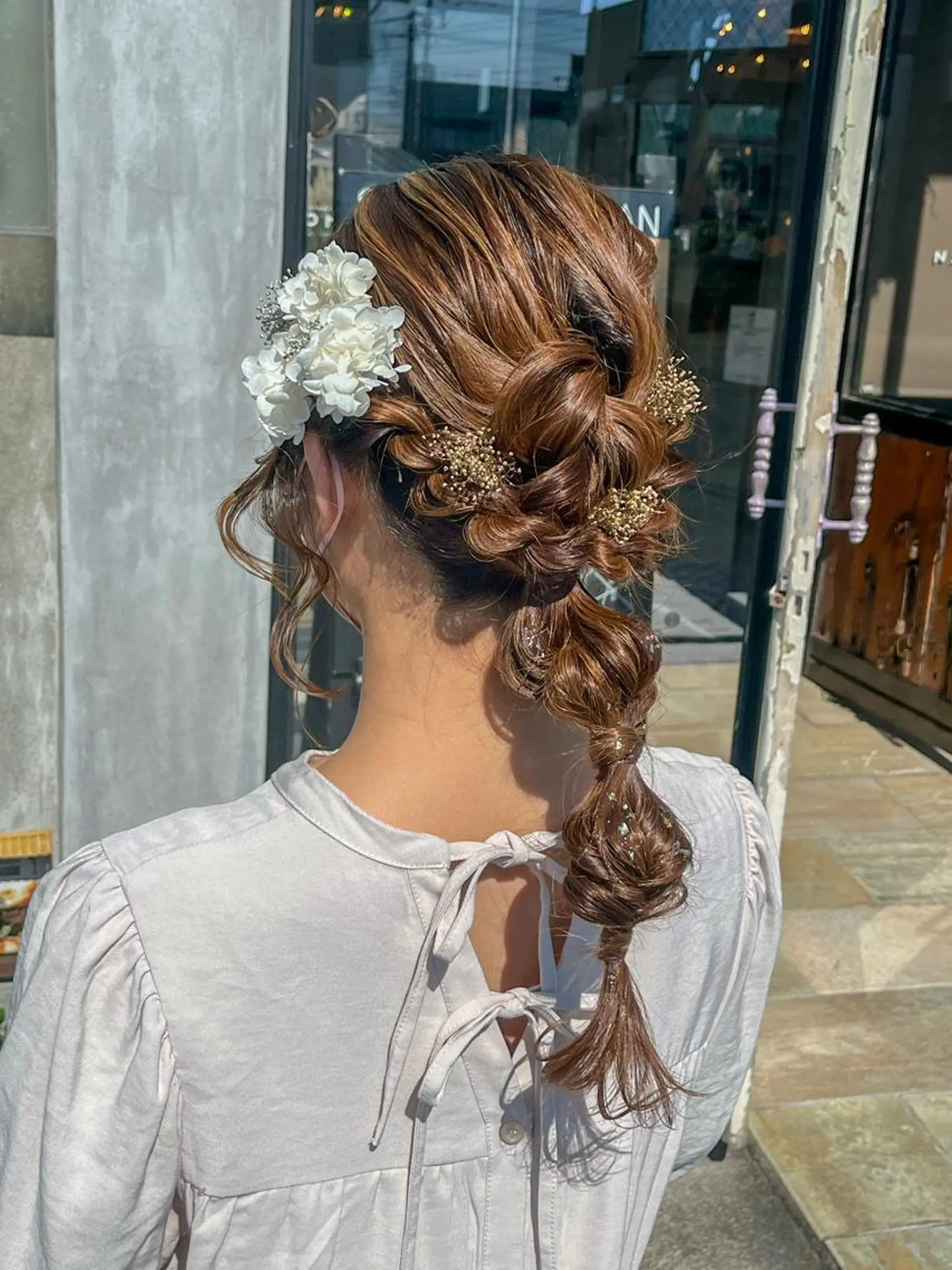 ヘアアレンジ ヘアセット NAGON STYLE  MICI所属・佐藤 美聡のヘアスタイル