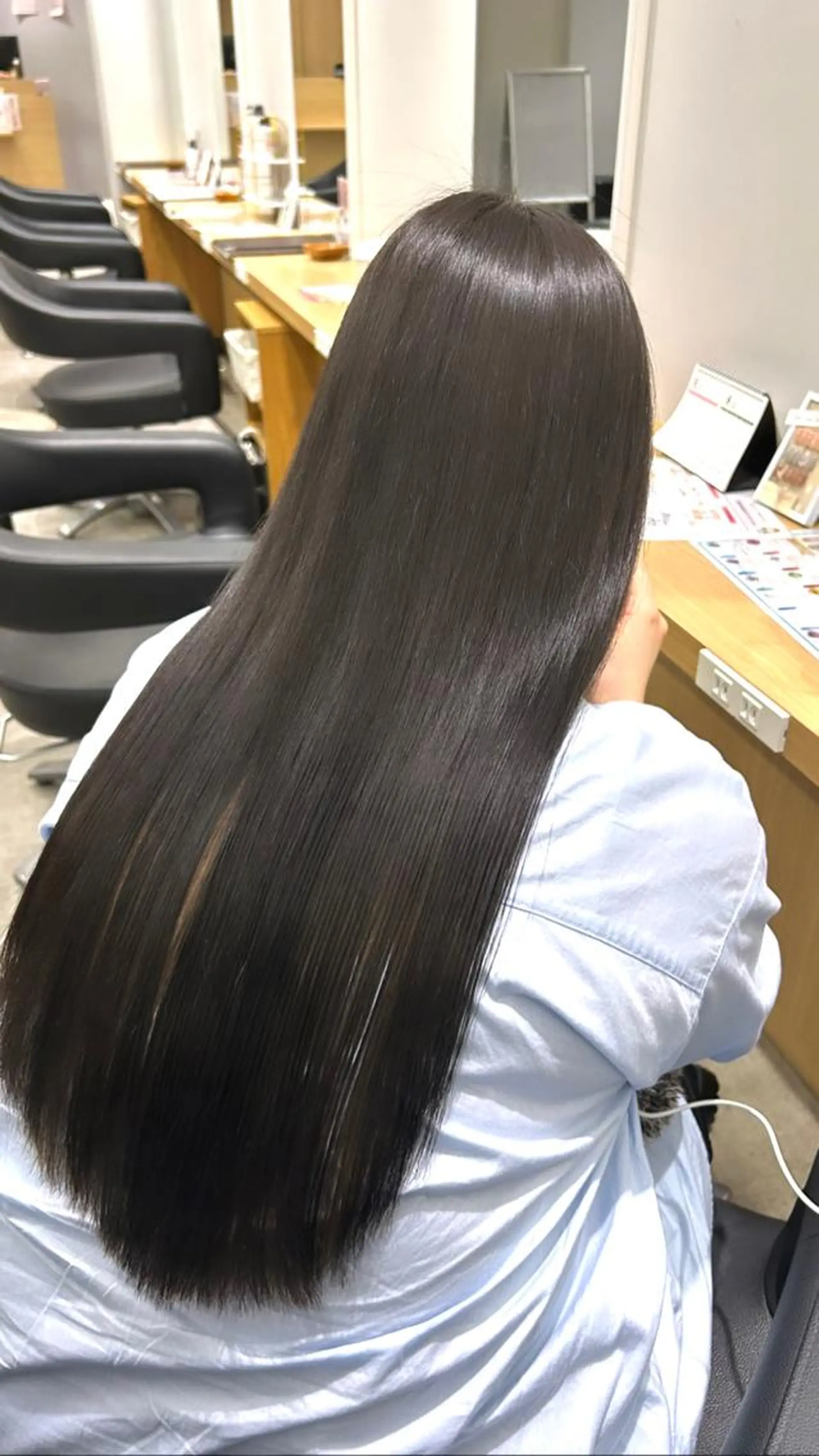 ロング カラー グレージュ Lien by kiitos所属・韓国ヘア×レイヤー カット/上田丈也のヘアスタイル