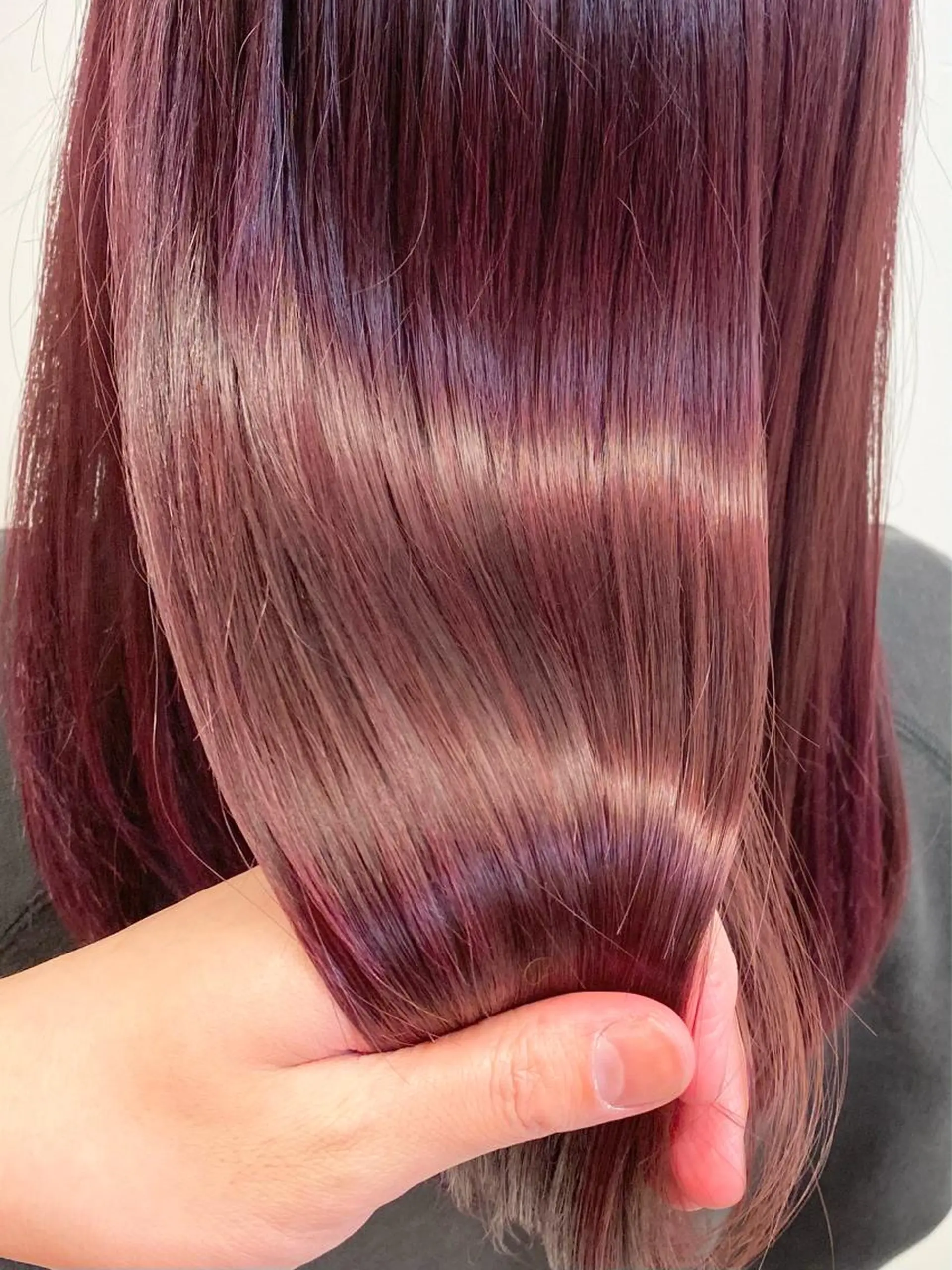 セミロング カラー ヘアアレンジ ヘアカラー 似合わせ専門美容師 なかじまのヘアスタイル