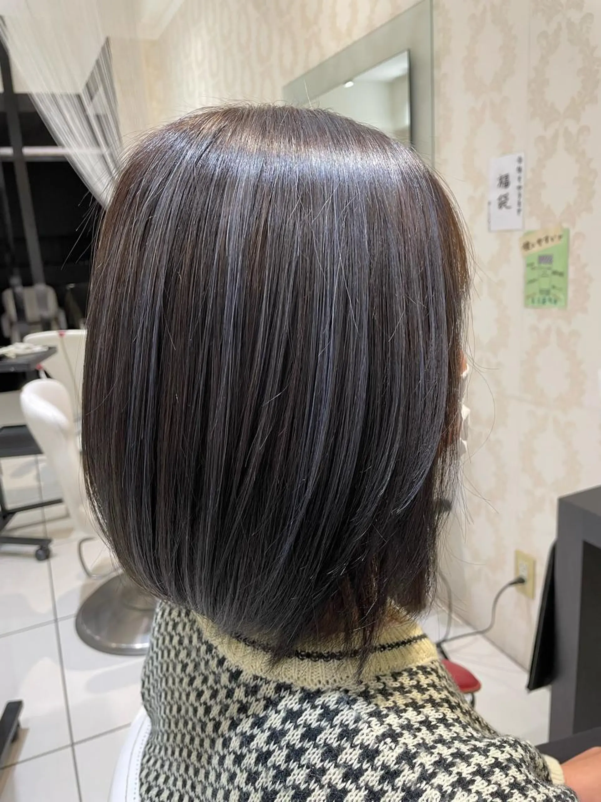 ミディアム カラー ハイライトカラー ハイライト 渡辺 広輝のヘアスタイル