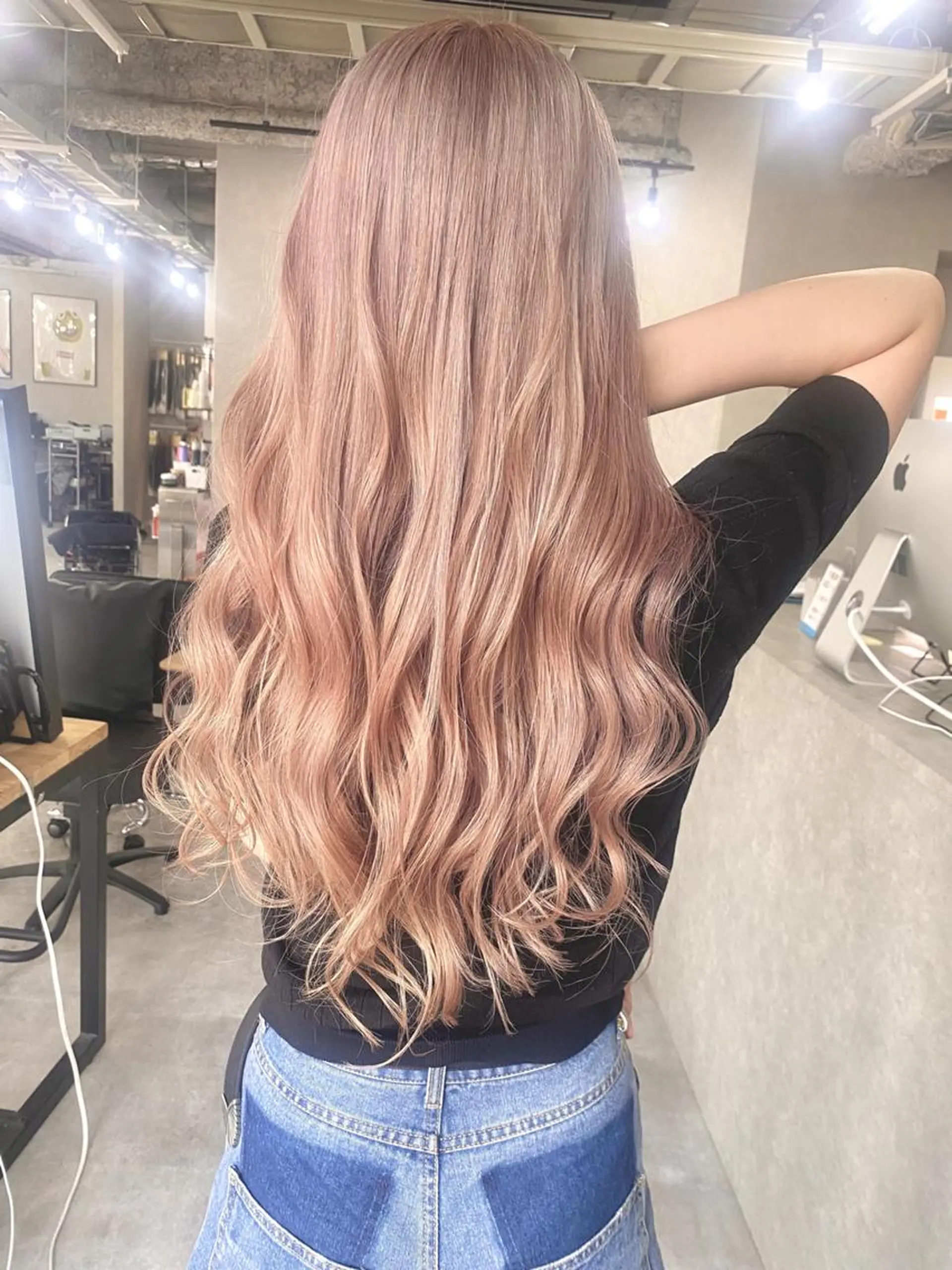 ロング ヘアアレンジ パーマ カラー 💎lino _by _ACNE💎 🧸のヘアスタイル