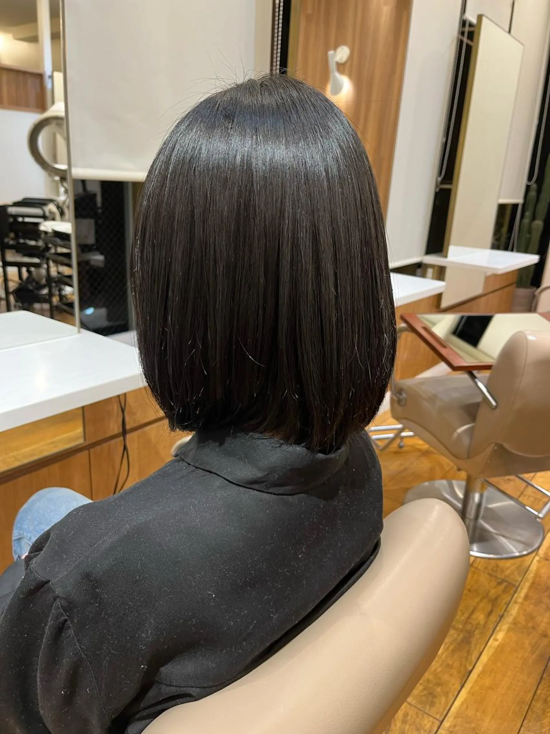 ミディアム パーマ 門崎未依/ショート カット🪿のヘアスタイル