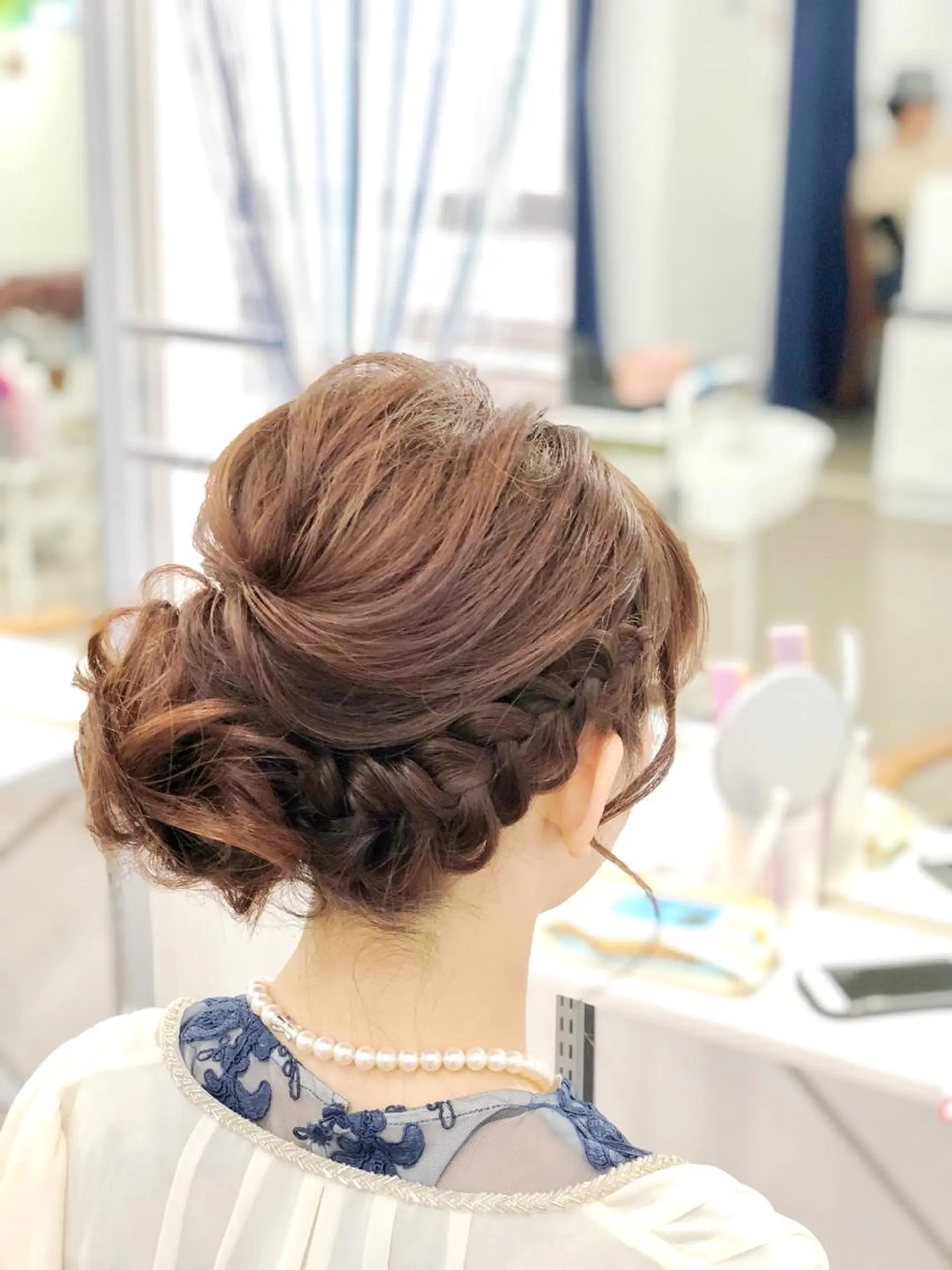 セミロング ヘアセット laera 佐藤のヘアスタイル