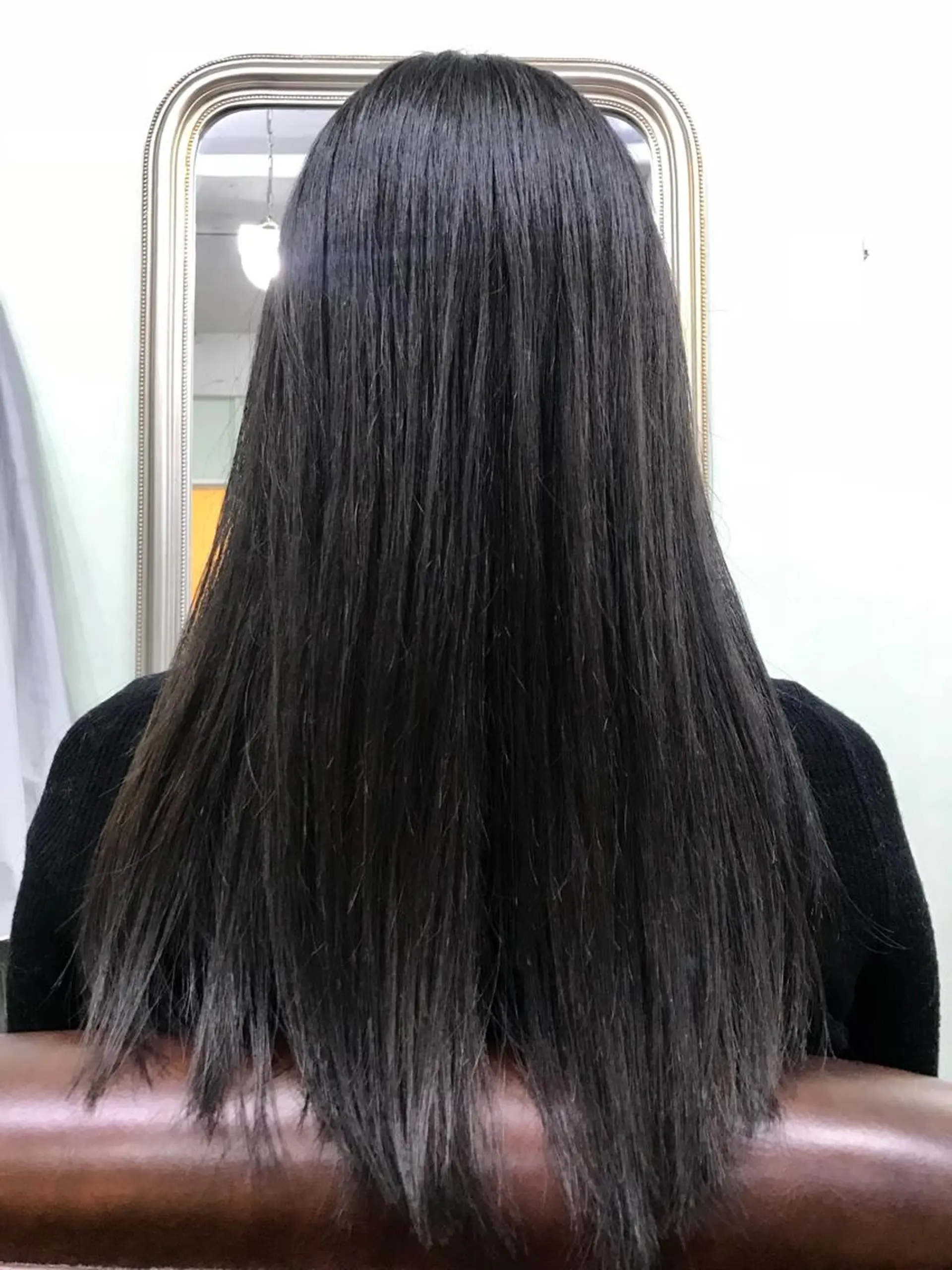 セミロング カラー ヘアカラー ブリーチ&似合せボブ 田中寛十のヘアスタイル