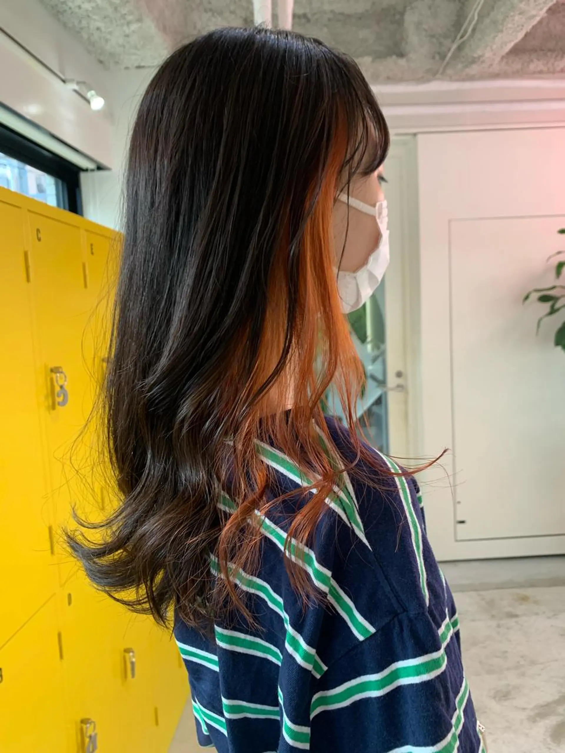 ロング カラー ヘアアレンジ カット ヘアカラー 🧨ブリーチー×ボブ レイヤー💎じゅえるのヘアスタイル