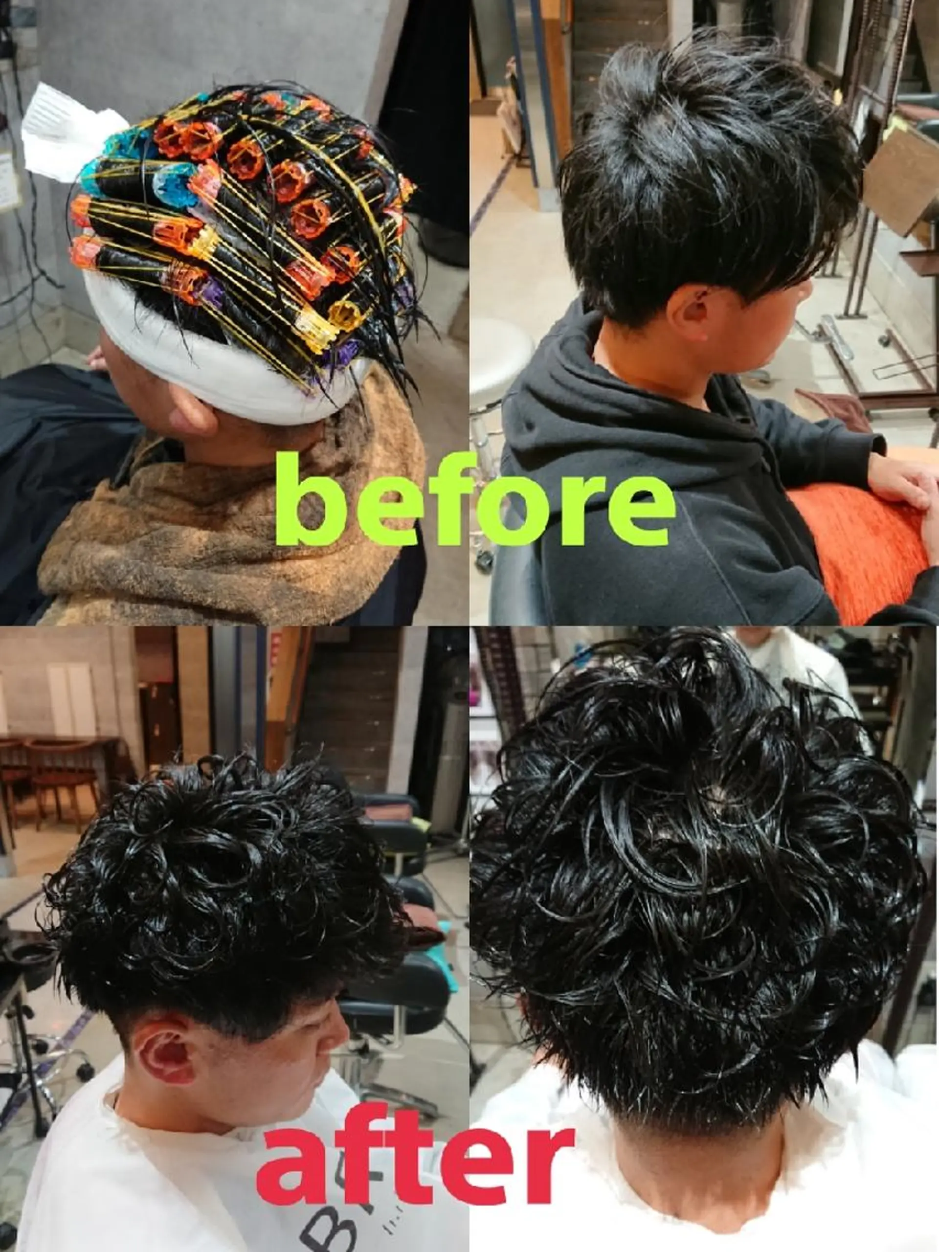 メンズ パーマ 浅野  勇貴のヘアスタイル