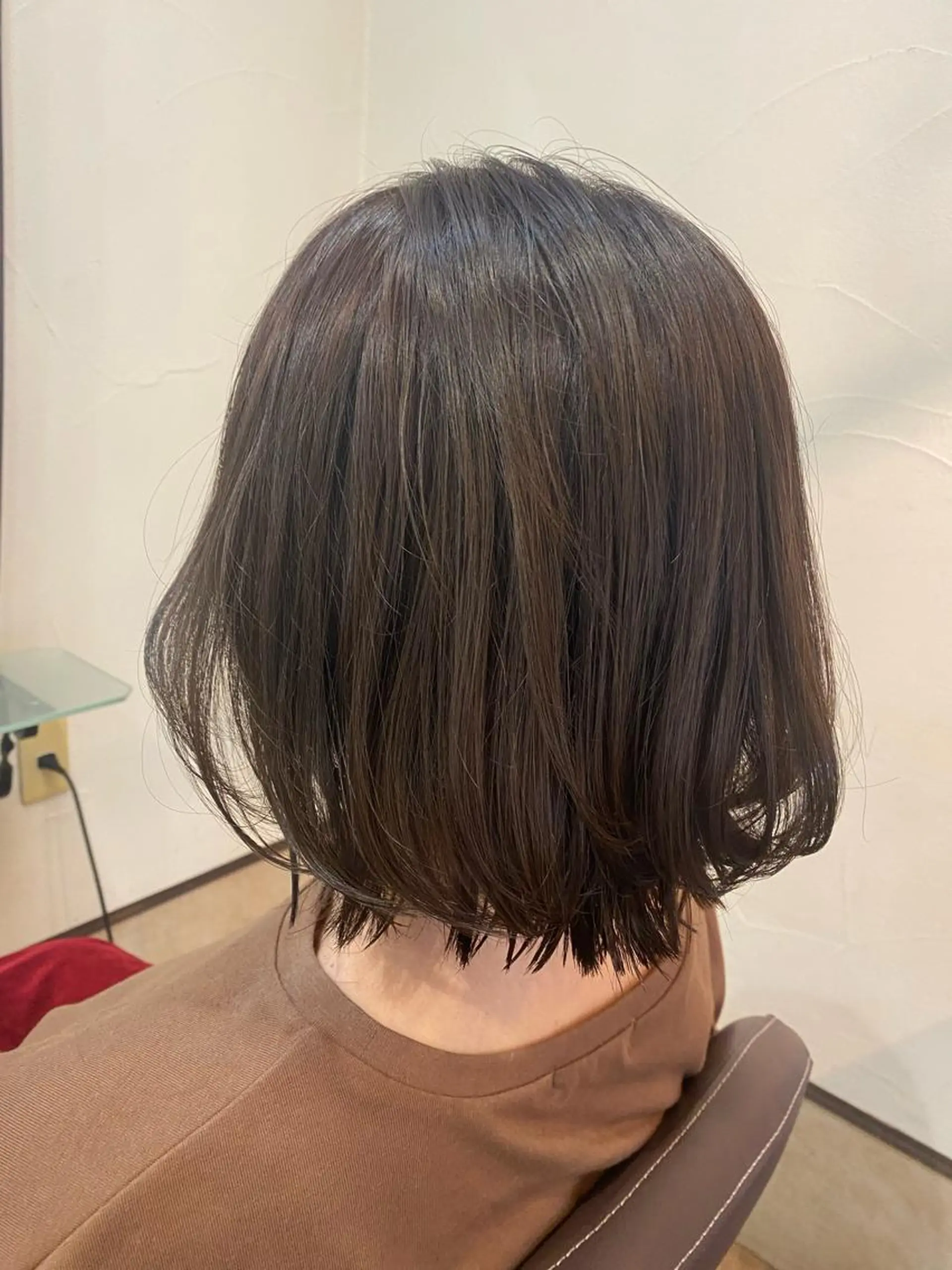 ミディアム カラー オリーブグレー SUPREME HAIR 船橋店所属・サプリームヘア 飯田みち瑠のヘアスタイル