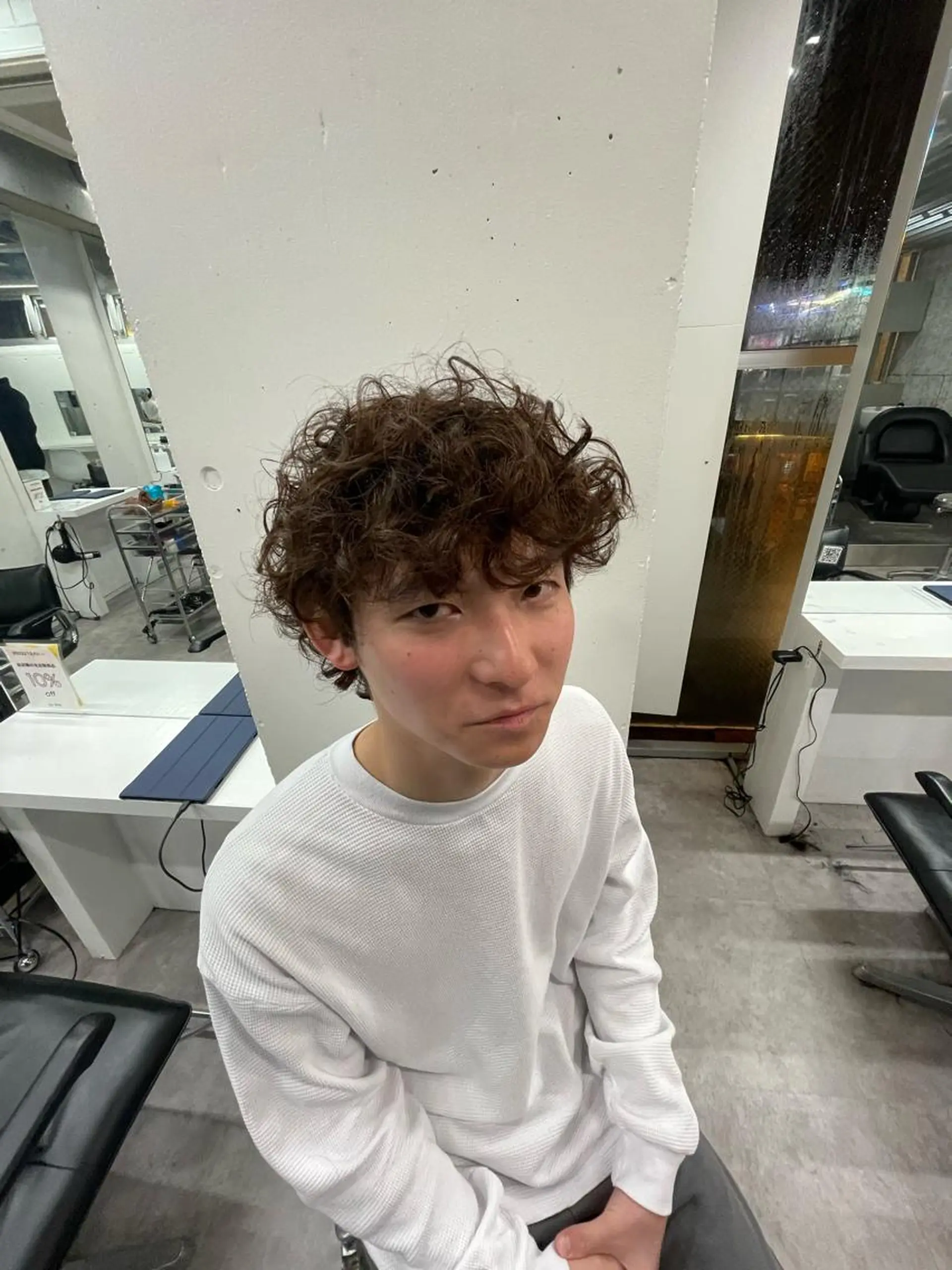 パーマ メンズ メンズパーマ プードルパーマ プードルパーマ カット パーマ fifth /鈴木あづさのヘアスタイル