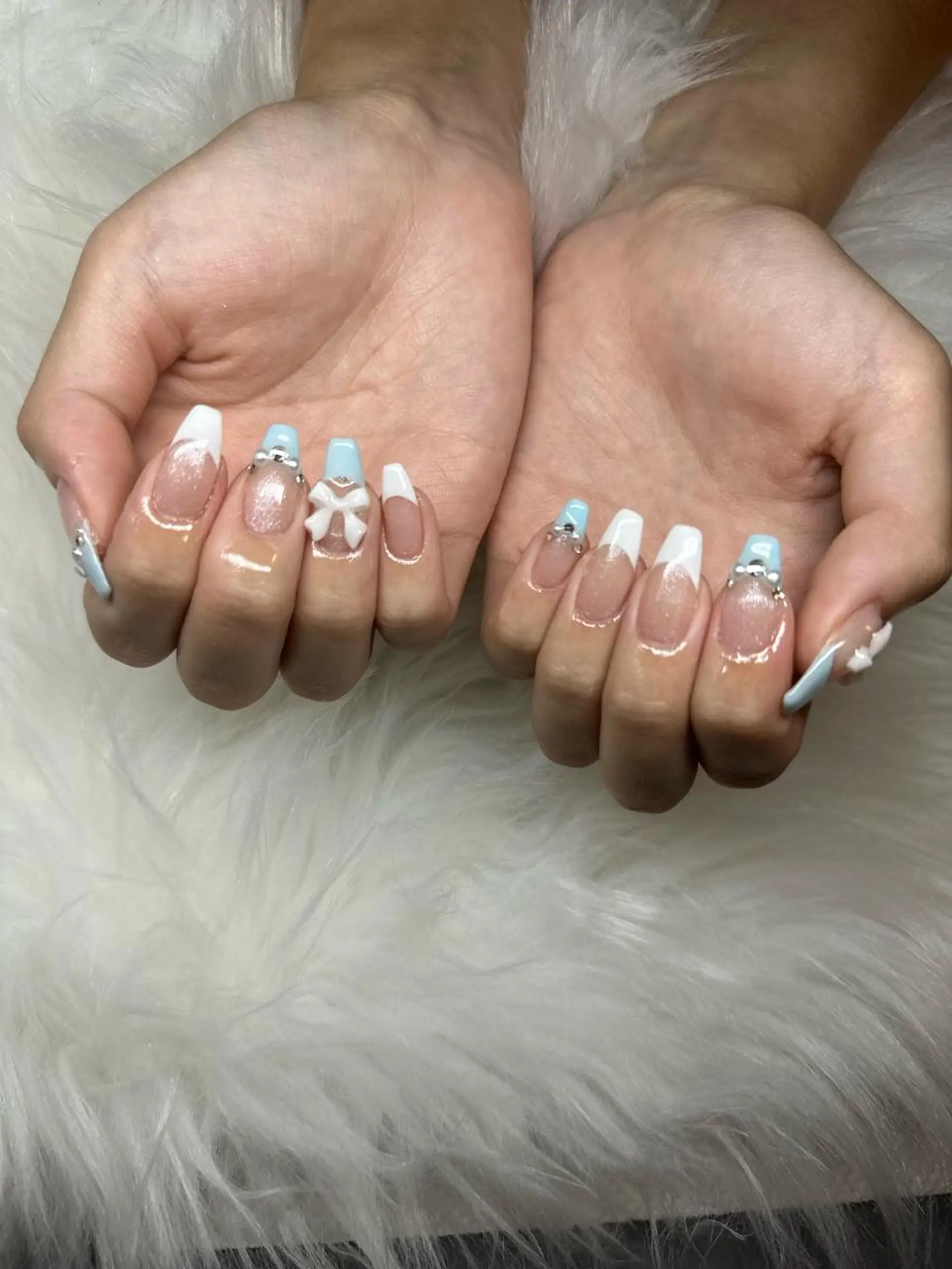 ロング ネイル ハンドネイル ハンドケア Non Nonのネイルデザイン