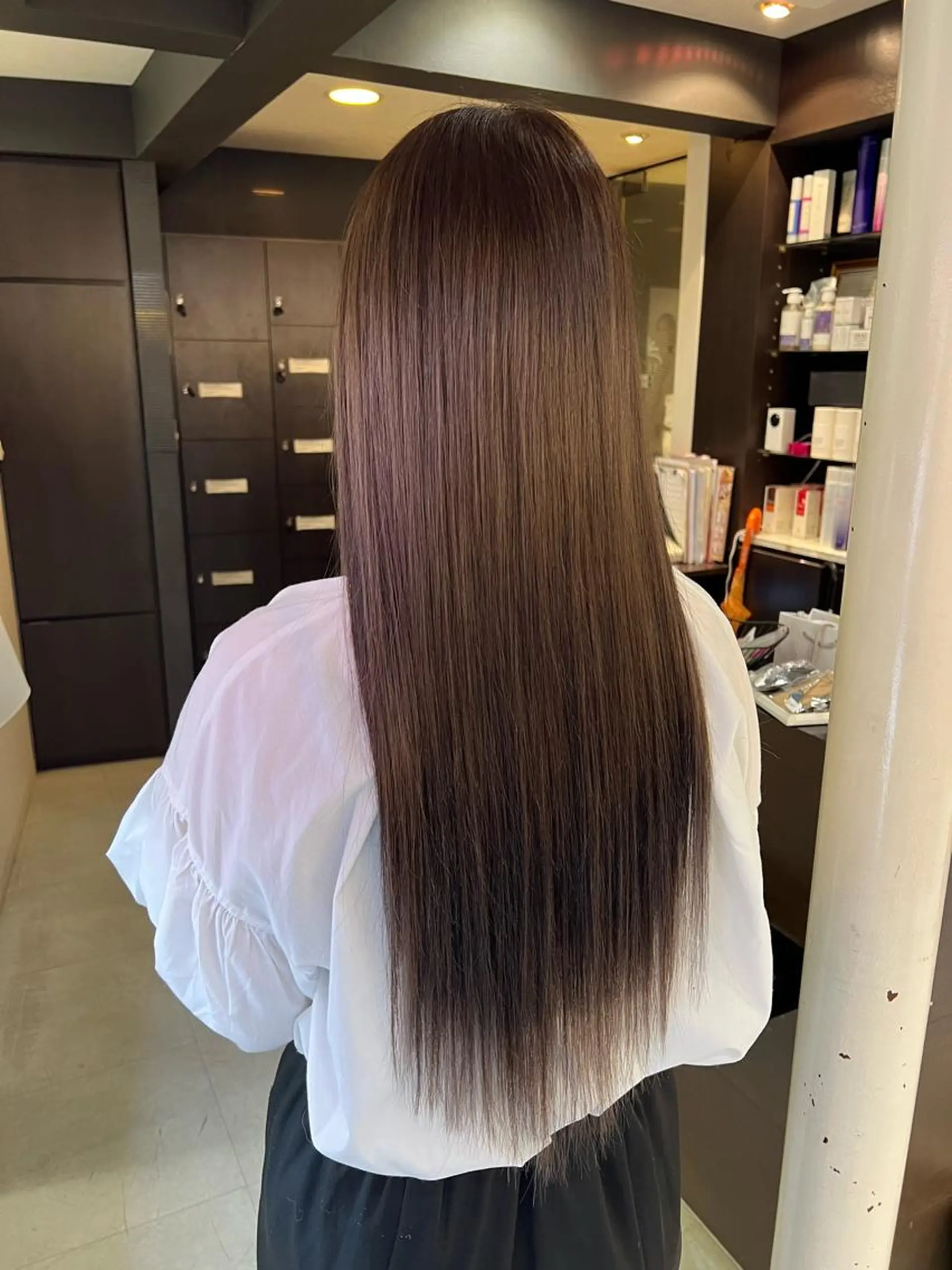 ロング ヘアカラー トリートメント エクステ カラコレ難波 Maayaのヘアスタイル