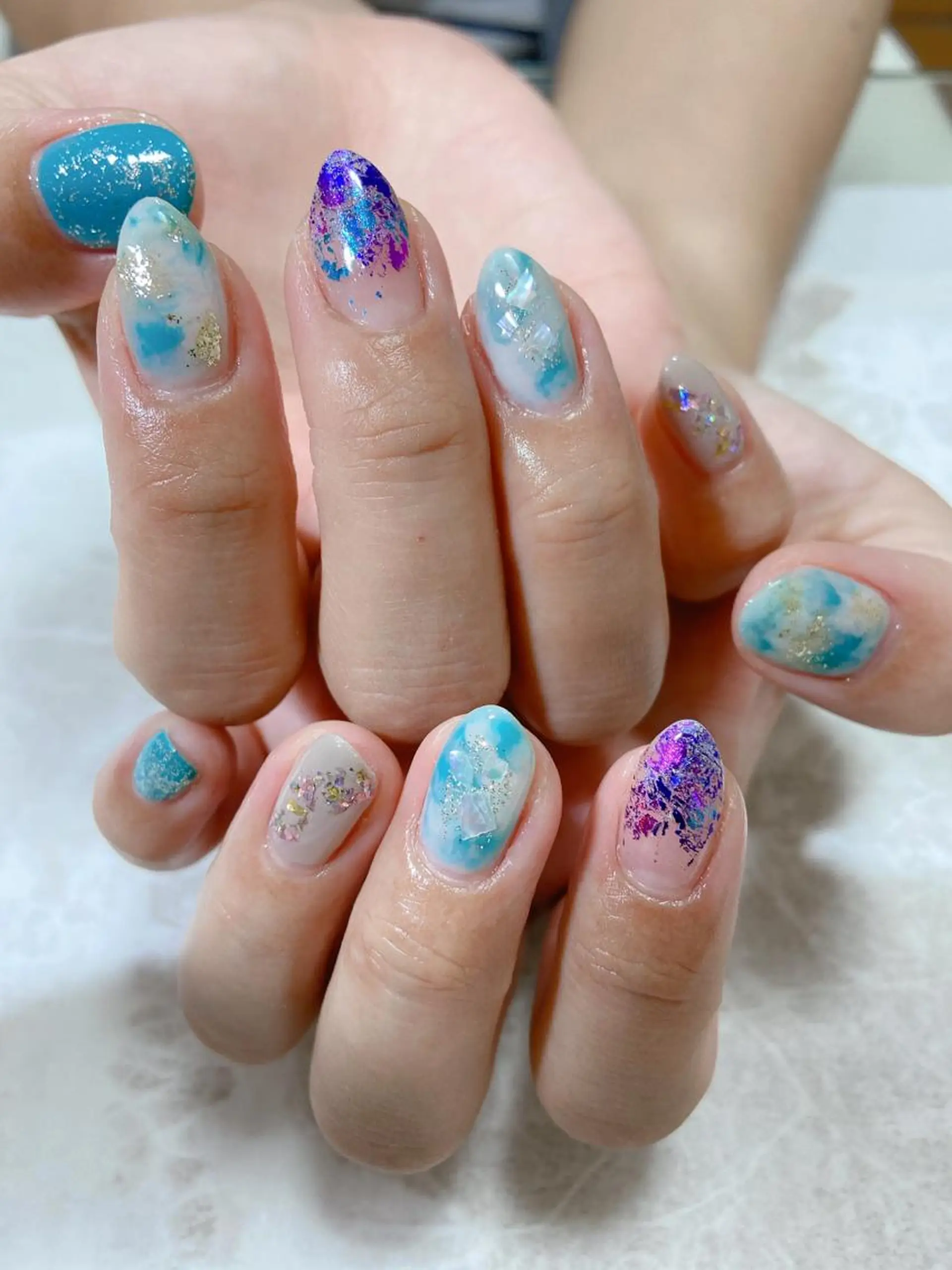 ネイル ハンドネイル フットネイル Lokahi NAILのネイルデザイン