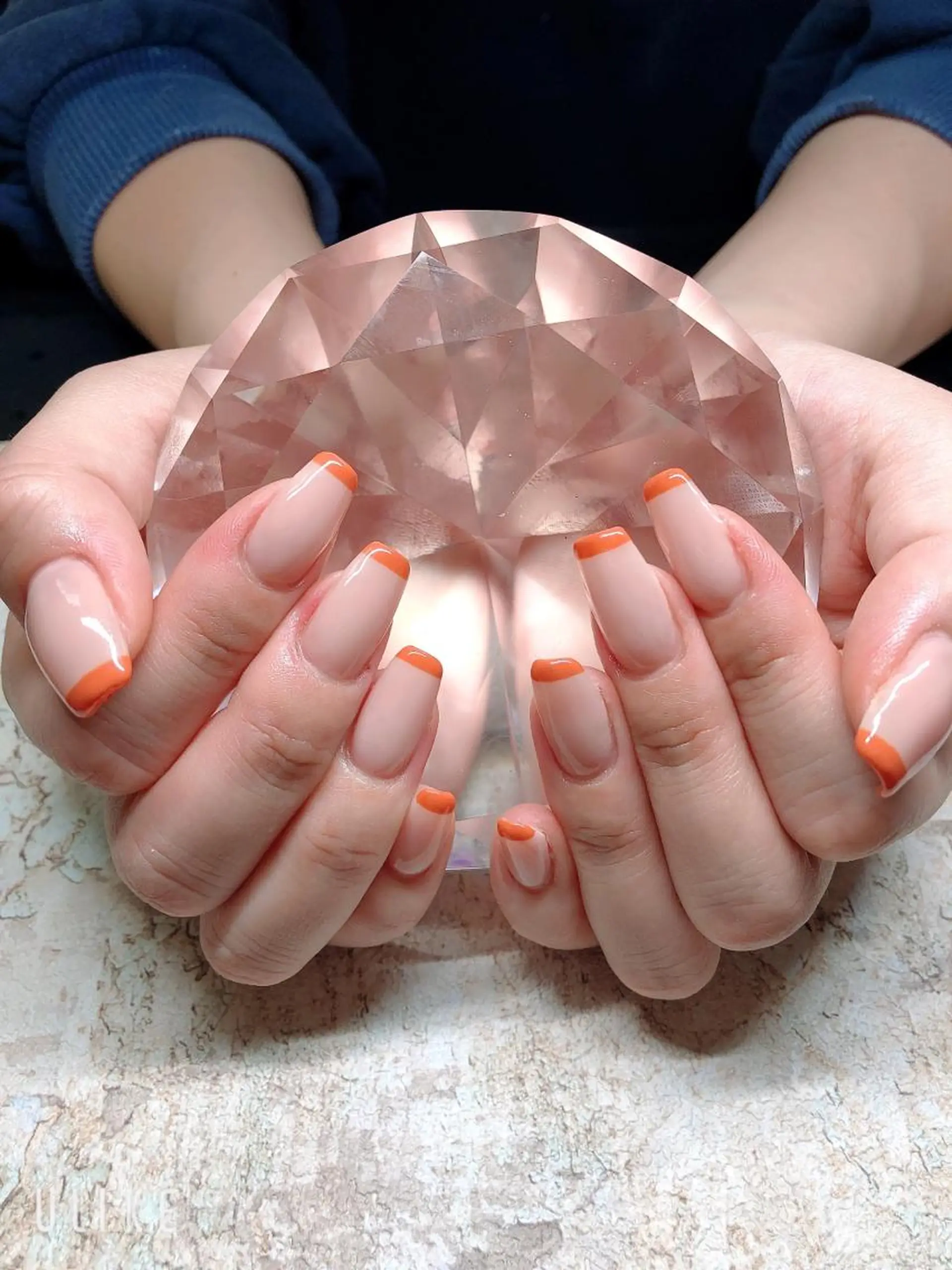 ネイル アートネイル フレンチネイル ジェルネイル グラデーション 韓国ネイル Nail room Bimano所属・Bimano seica♡+°のネイルデザイン