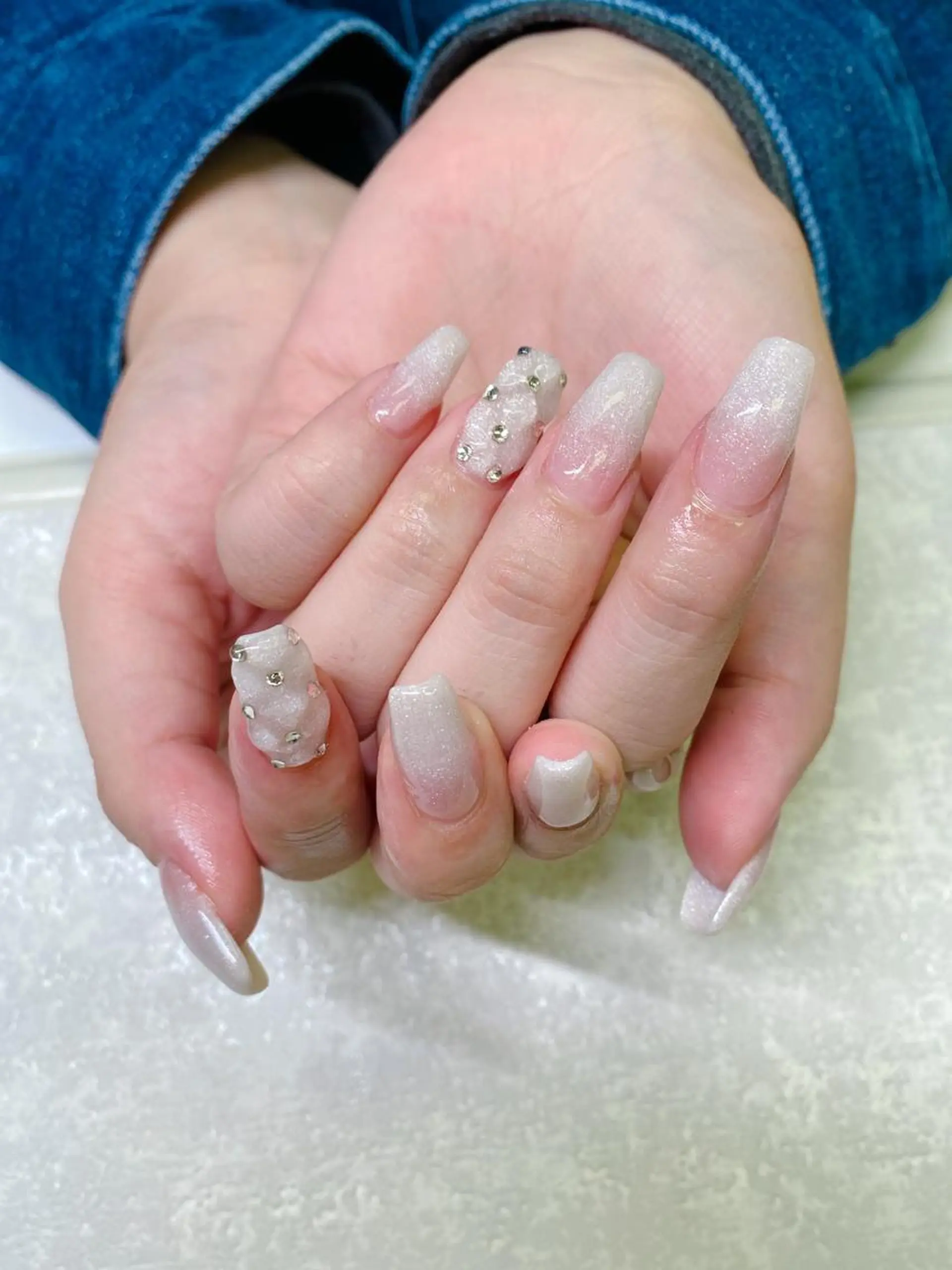 ミディアム ハンドネイル JNA認定講師🌸 RIEのネイルデザイン