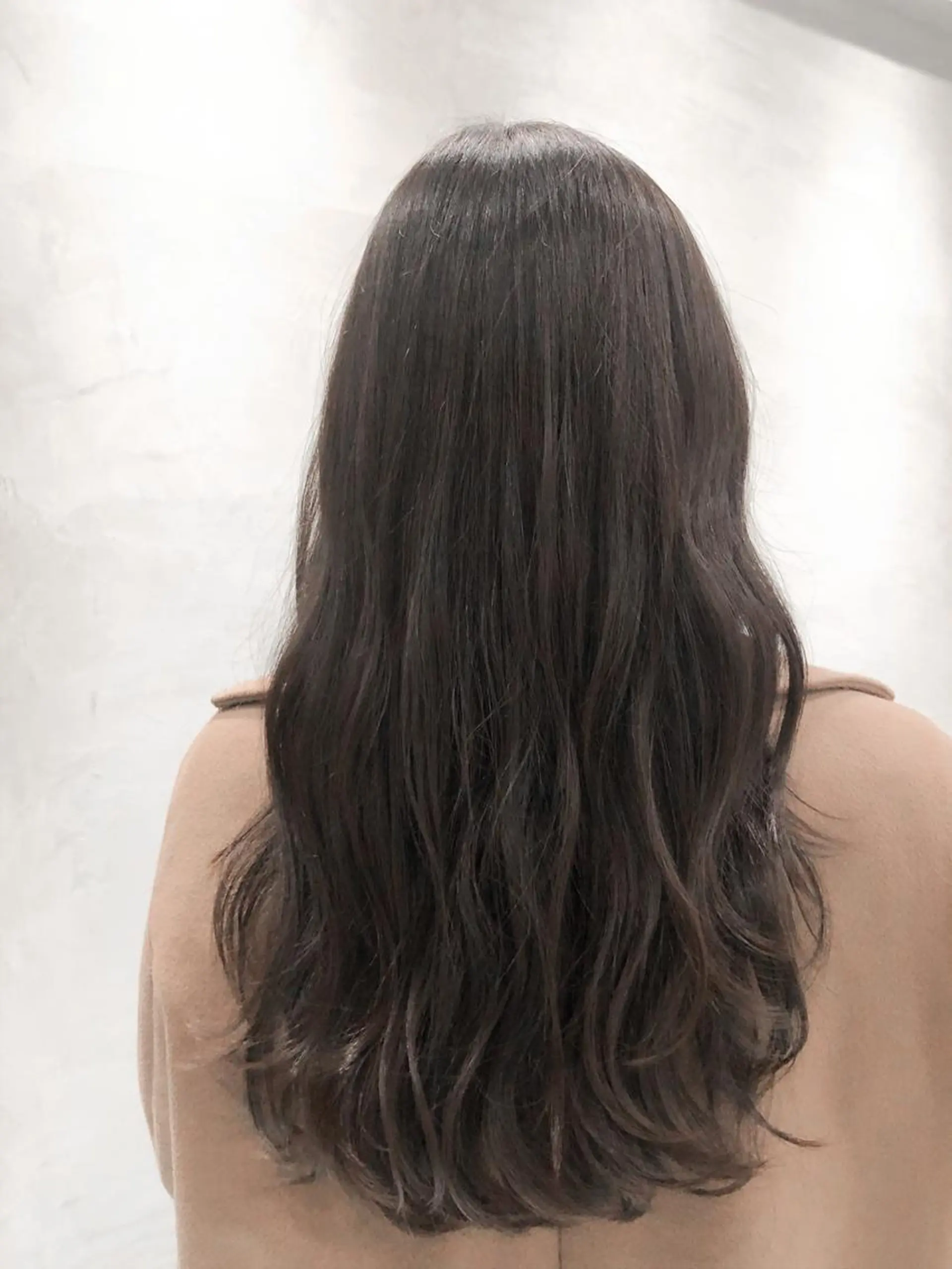 ロング カラー パーマ ヘアアレンジ ワンレンボブ シールエクステ ベージュカラー 透明感カラー ダブルカラー say.所属・ブリーチカラー🔥 パーマ【佐々木凌平】のヘアスタイル