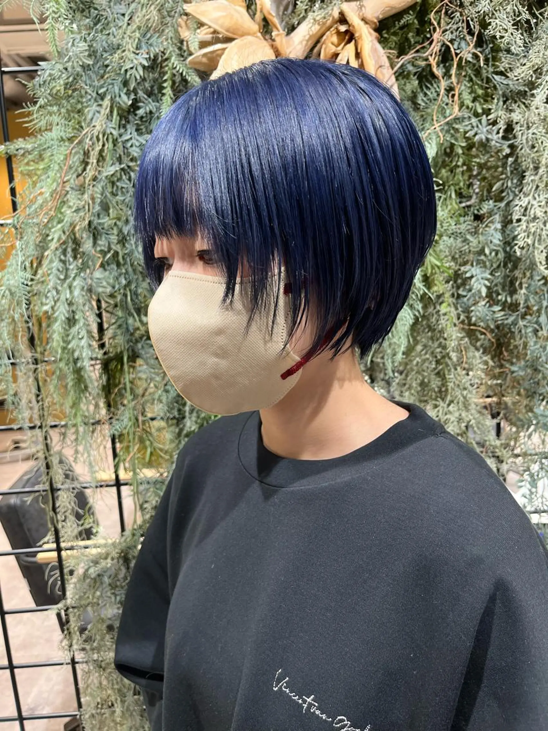 ショート カラー カット ヘアカラー トリートメント ウルフ.クロスパーマ 🖤RYOKAのヘアスタイル