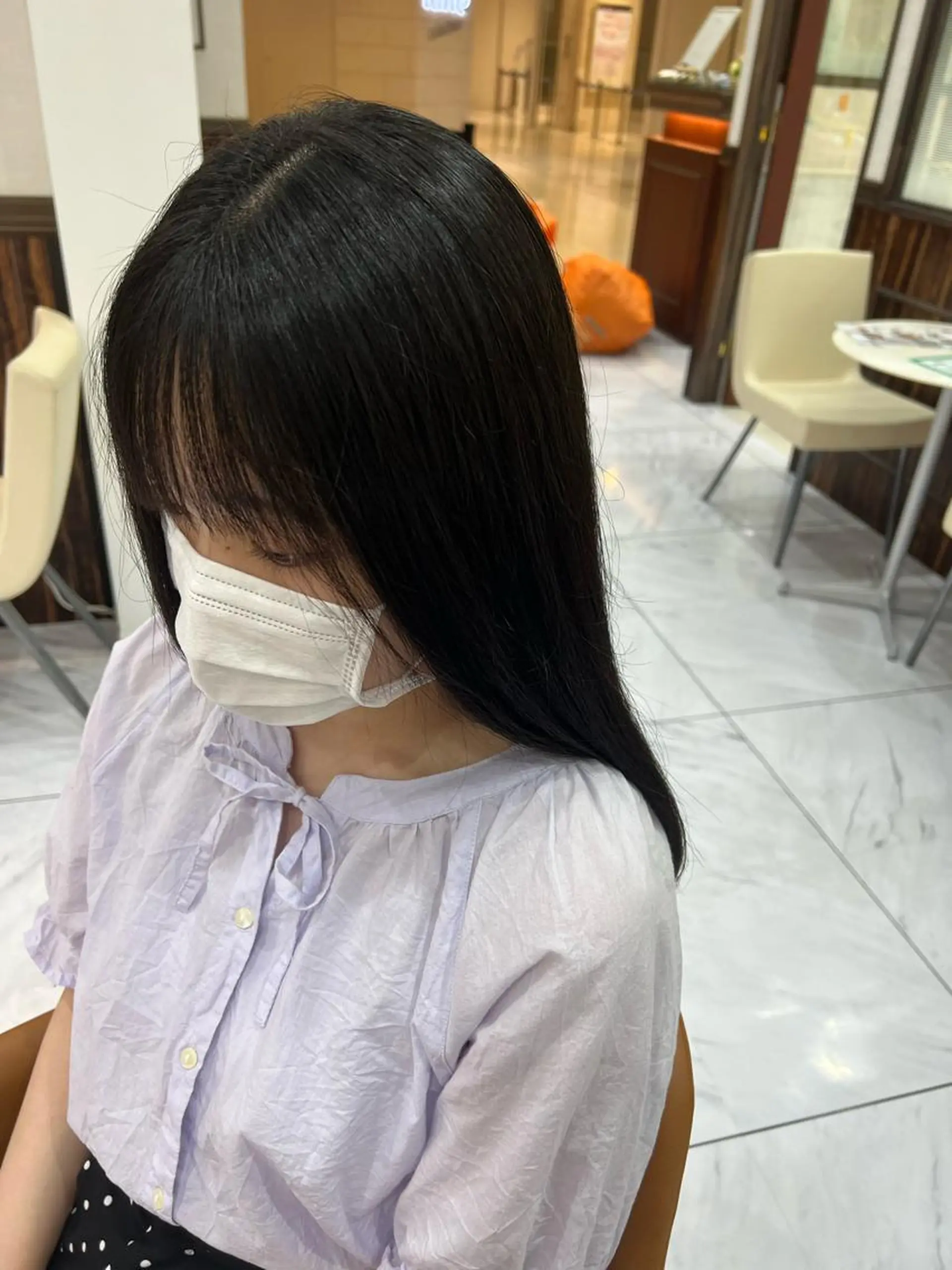 ロング あんどう ゆうかのヘアスタイル