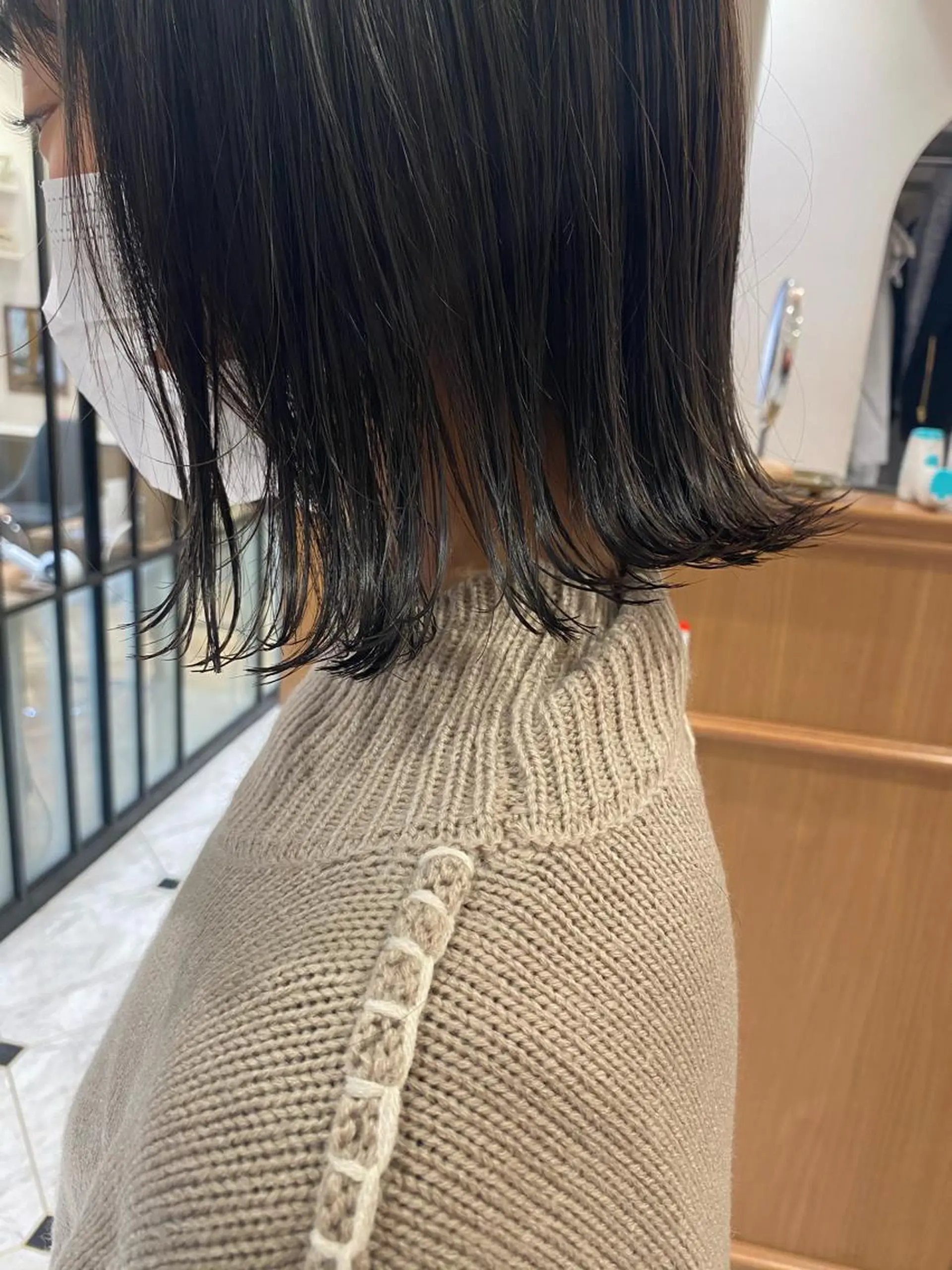 ショート ボブ韓国風レイヤー 髪質改善/畠中ケントのヘアスタイル