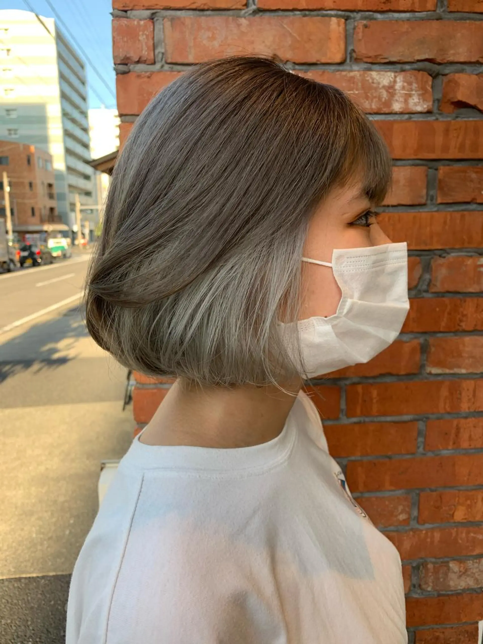 ショート カラー 最新韓国本場ヘア 🇰🇷榎本明日香のヘアスタイル