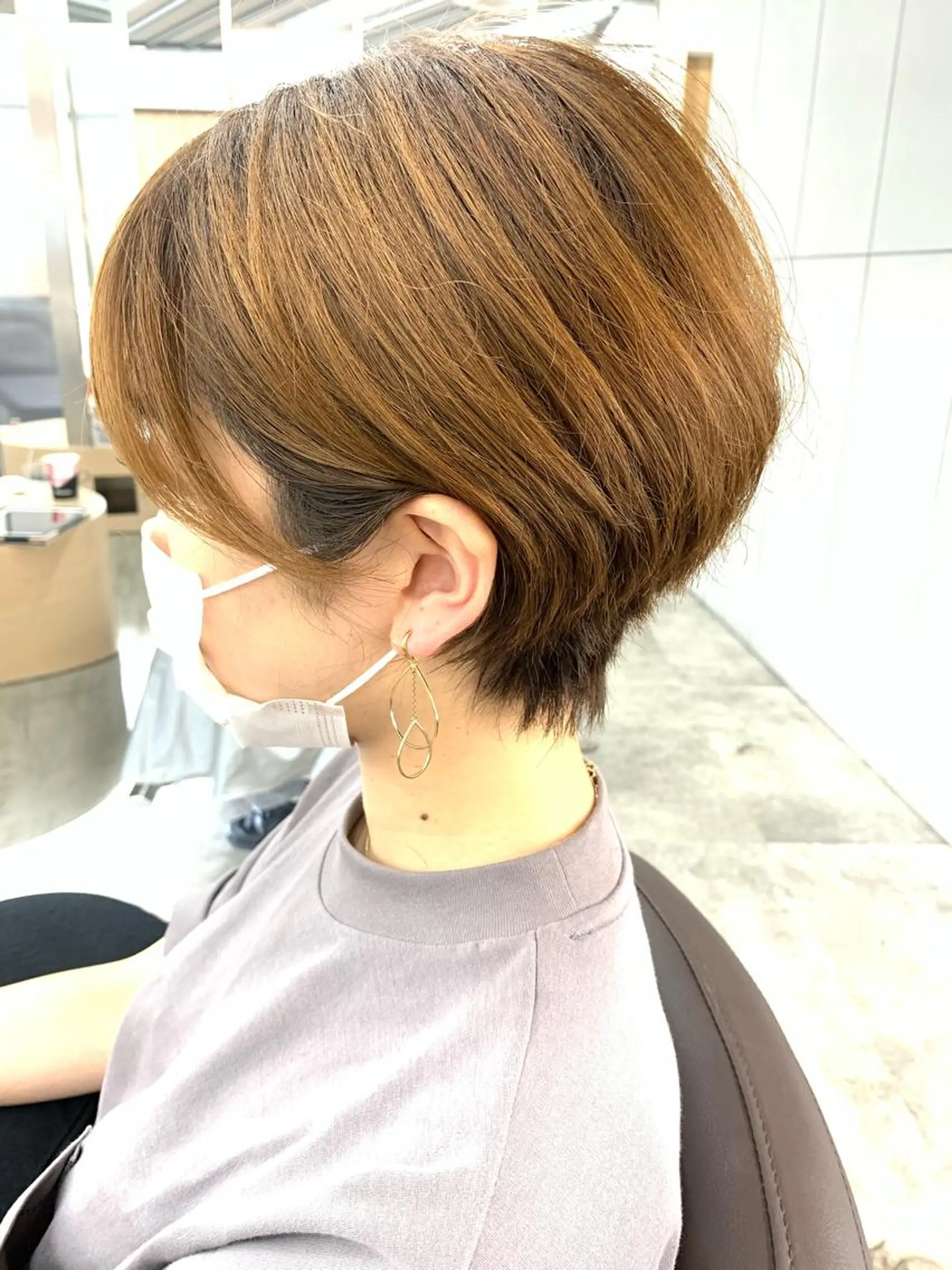 ショート ショートヘア 銀座/美髪縮毛矯正 /髪質改善/山本翔華のヘアスタイル