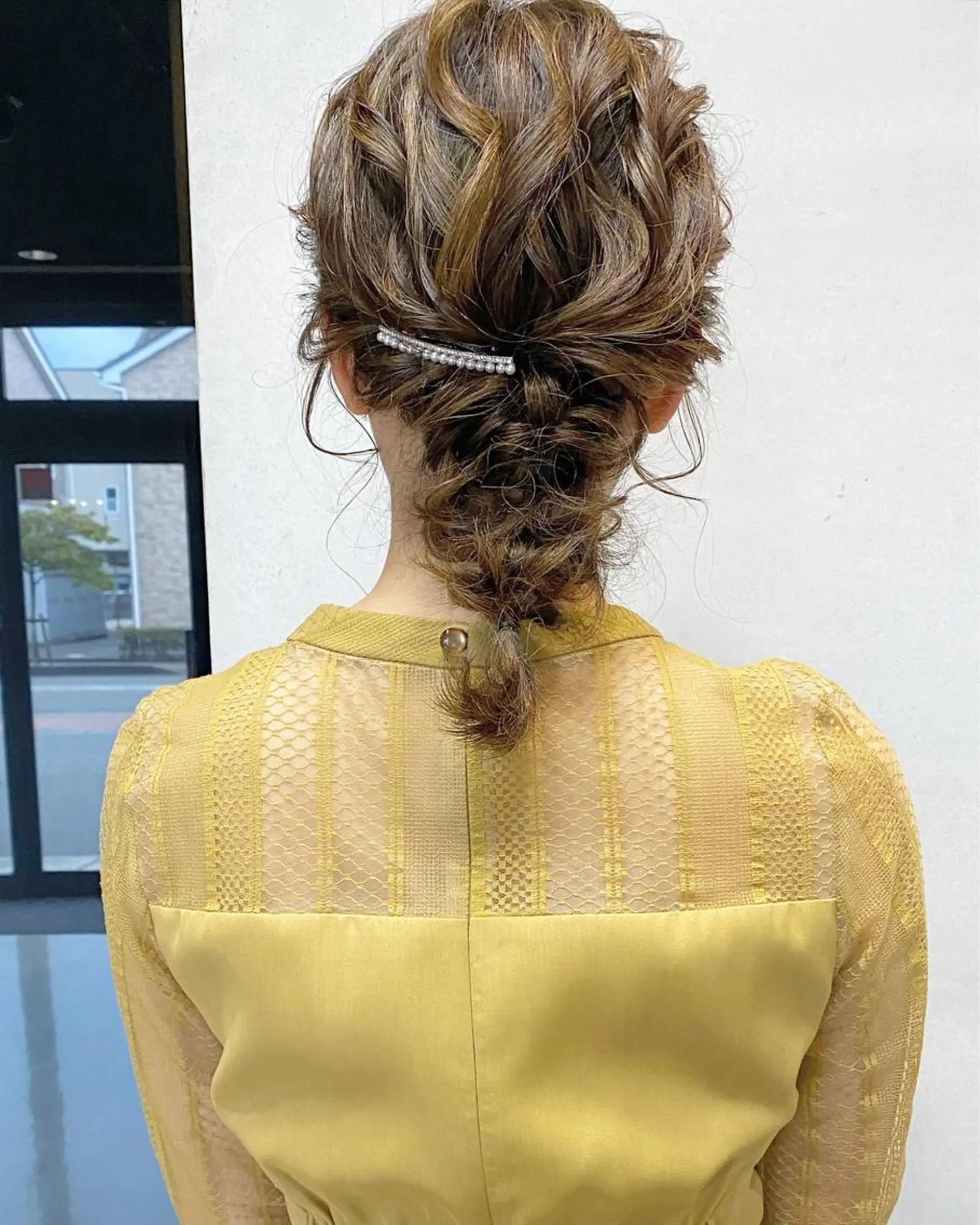 ミディアム ヘアアレンジ FIORE hair design所属・山根 奈緒のマツエク・マツパデザイン