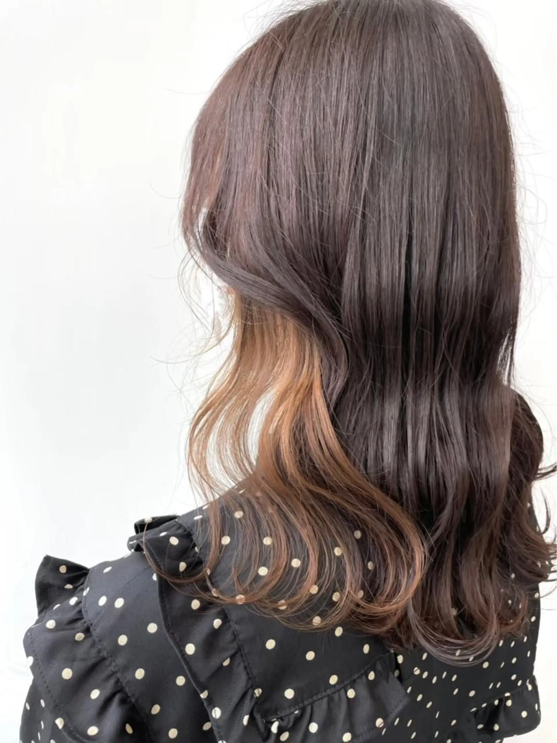 ミディアム パーマ ヘアカラー ✨無料！カット モデル募集✨夕貴のヘアスタイル