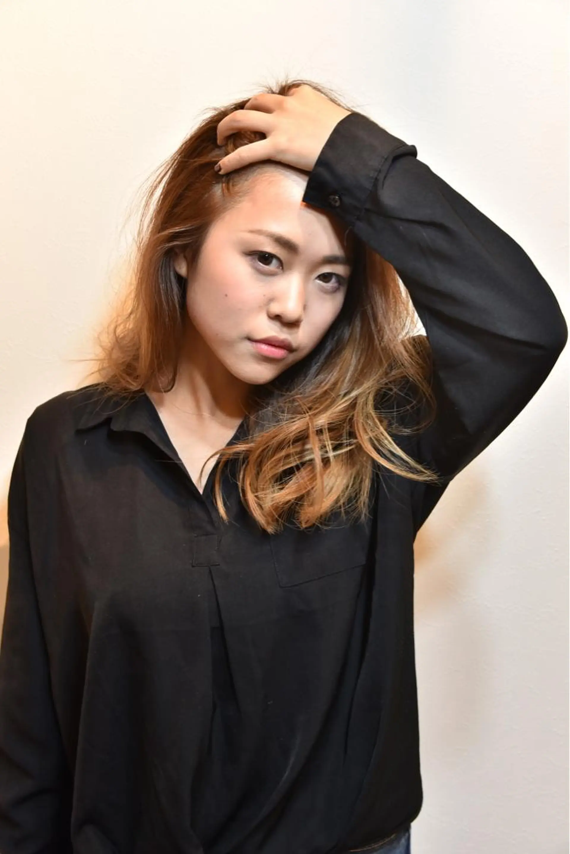 ロング カラー hair resort terrasse所属・長尾 圭のヘアスタイル