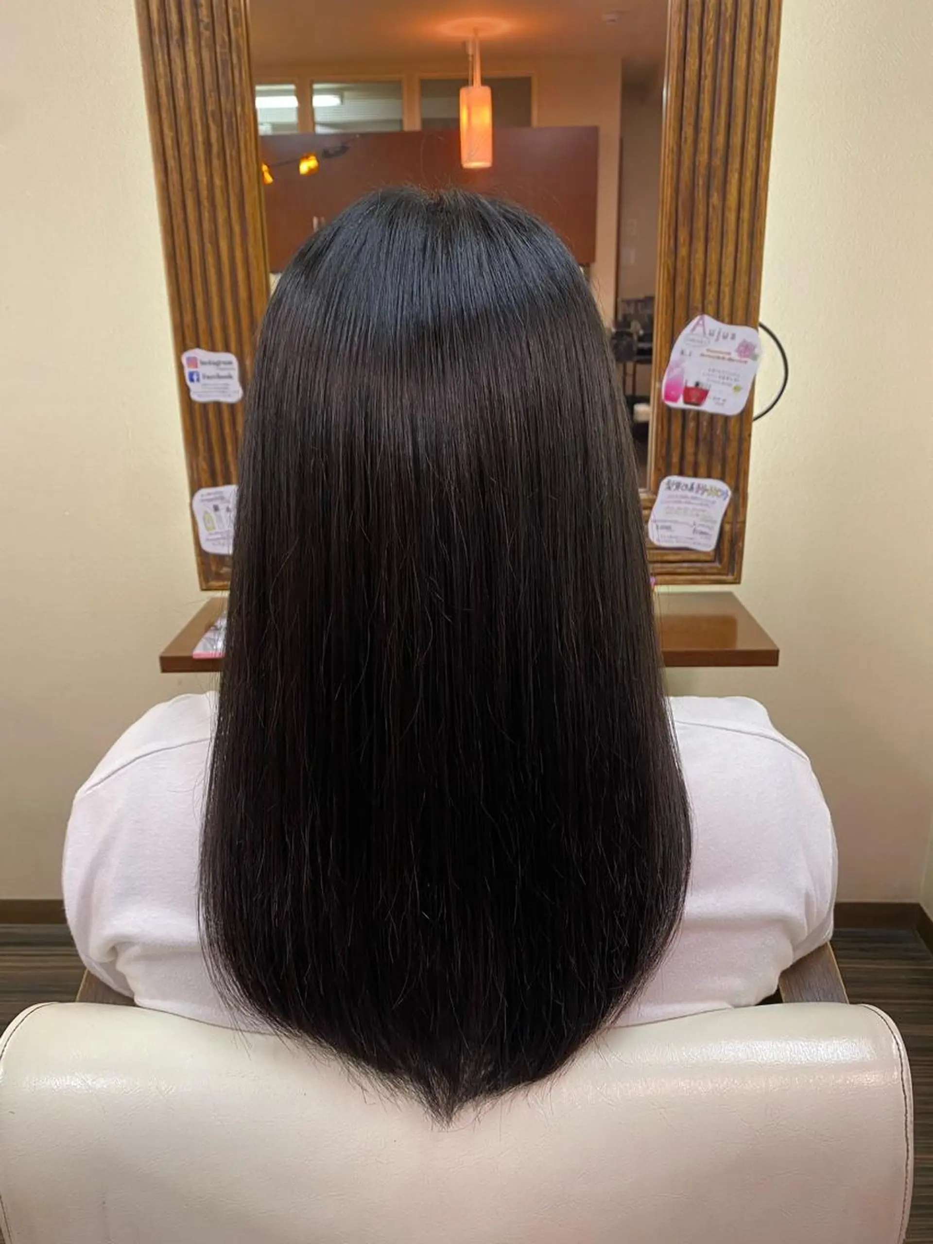 セミロング ヘアアレンジ トリートメント 加藤 瑠美のヘアスタイル