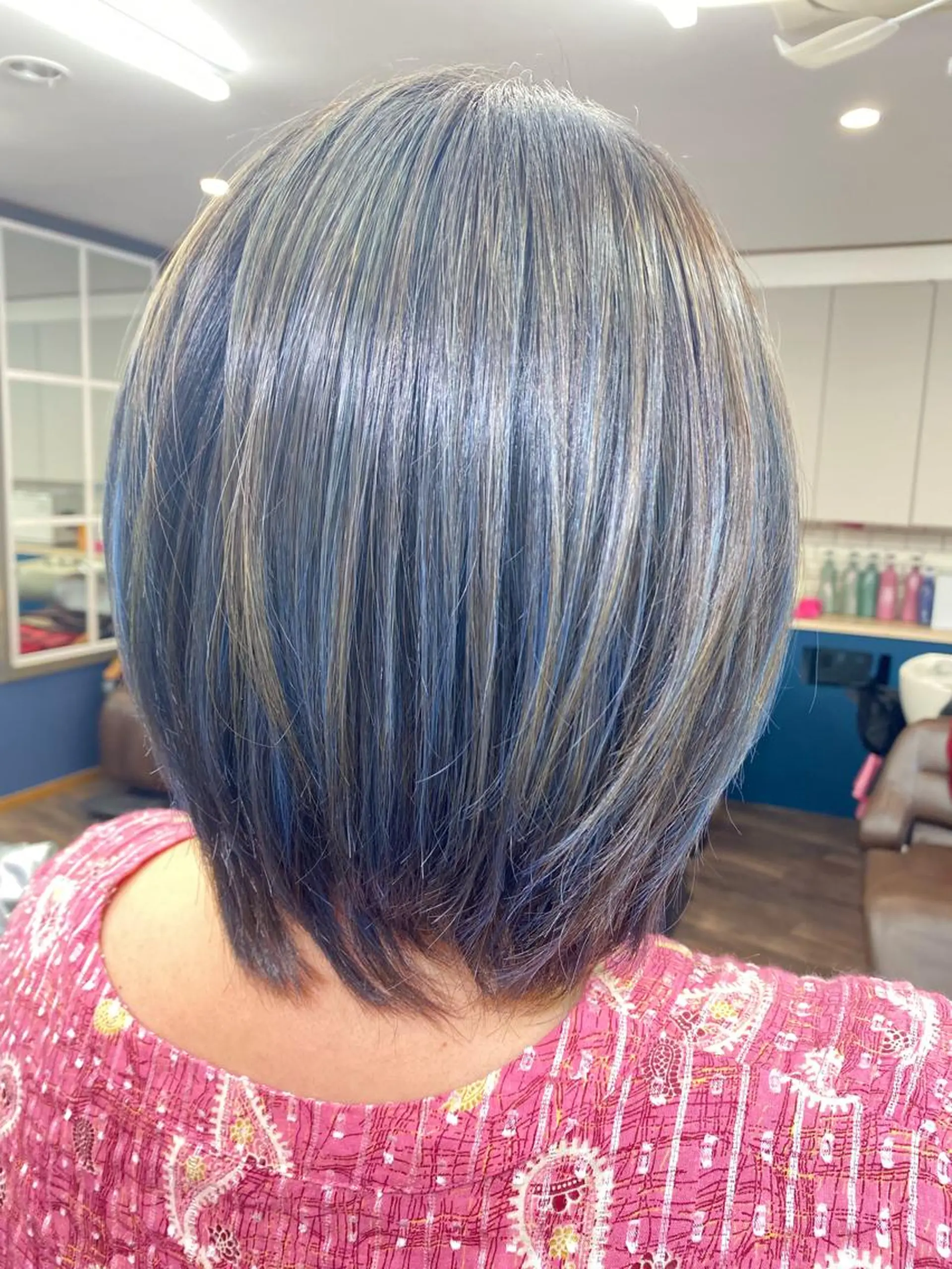 ミディアム ️🫧押上️🫧はな 🫧うる艶パーマのヘアスタイル