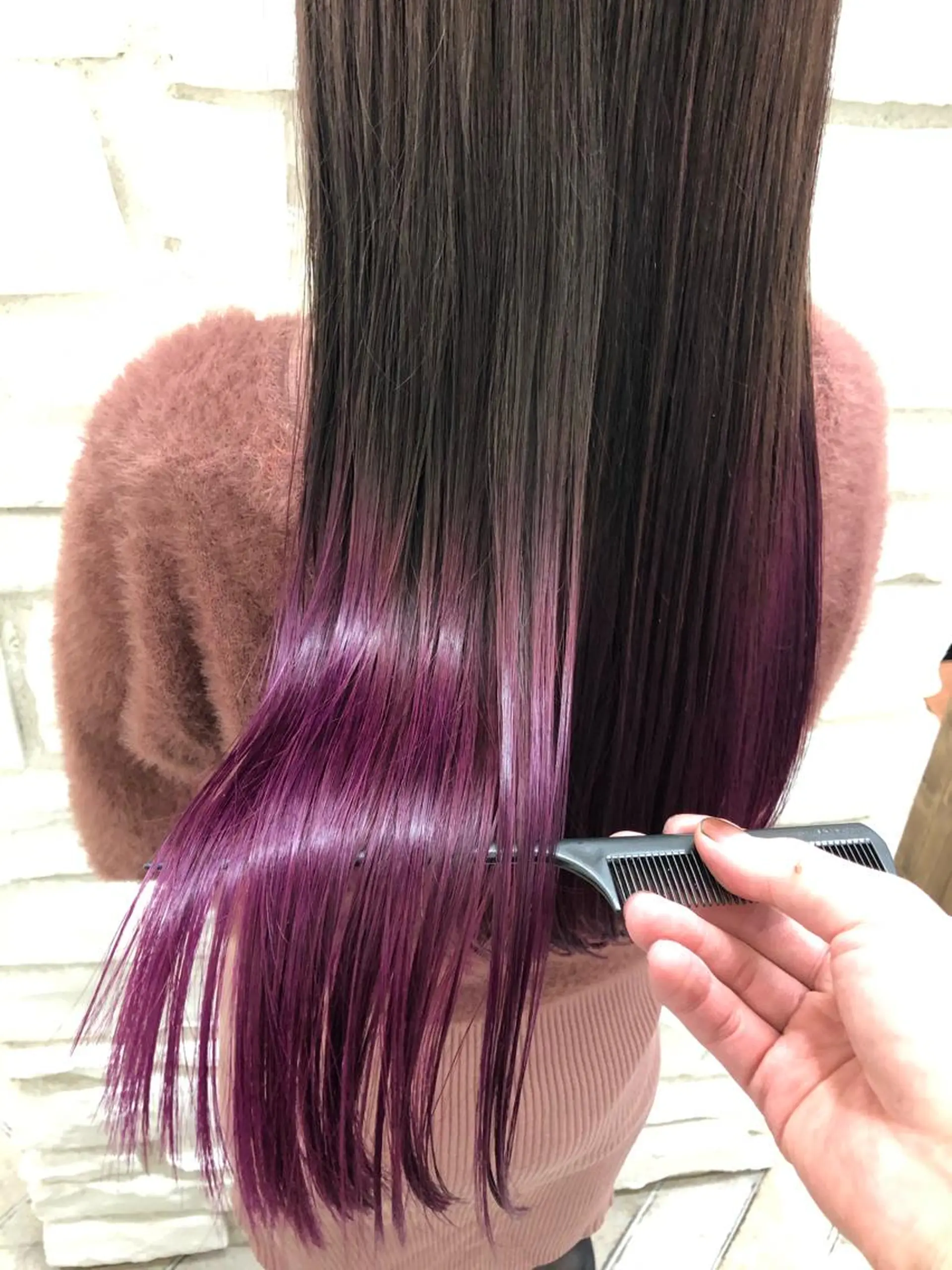 セミロング ✨艶感/透け感✨Sherry所属・艶髪/ハイトーン Sherryのヘアスタイル