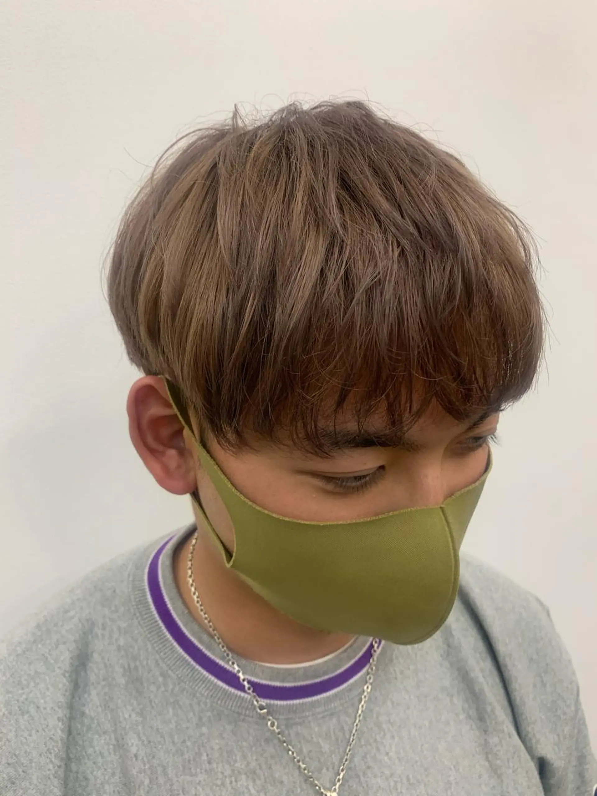 カラー メンズ bob/ aoiのヘアスタイル