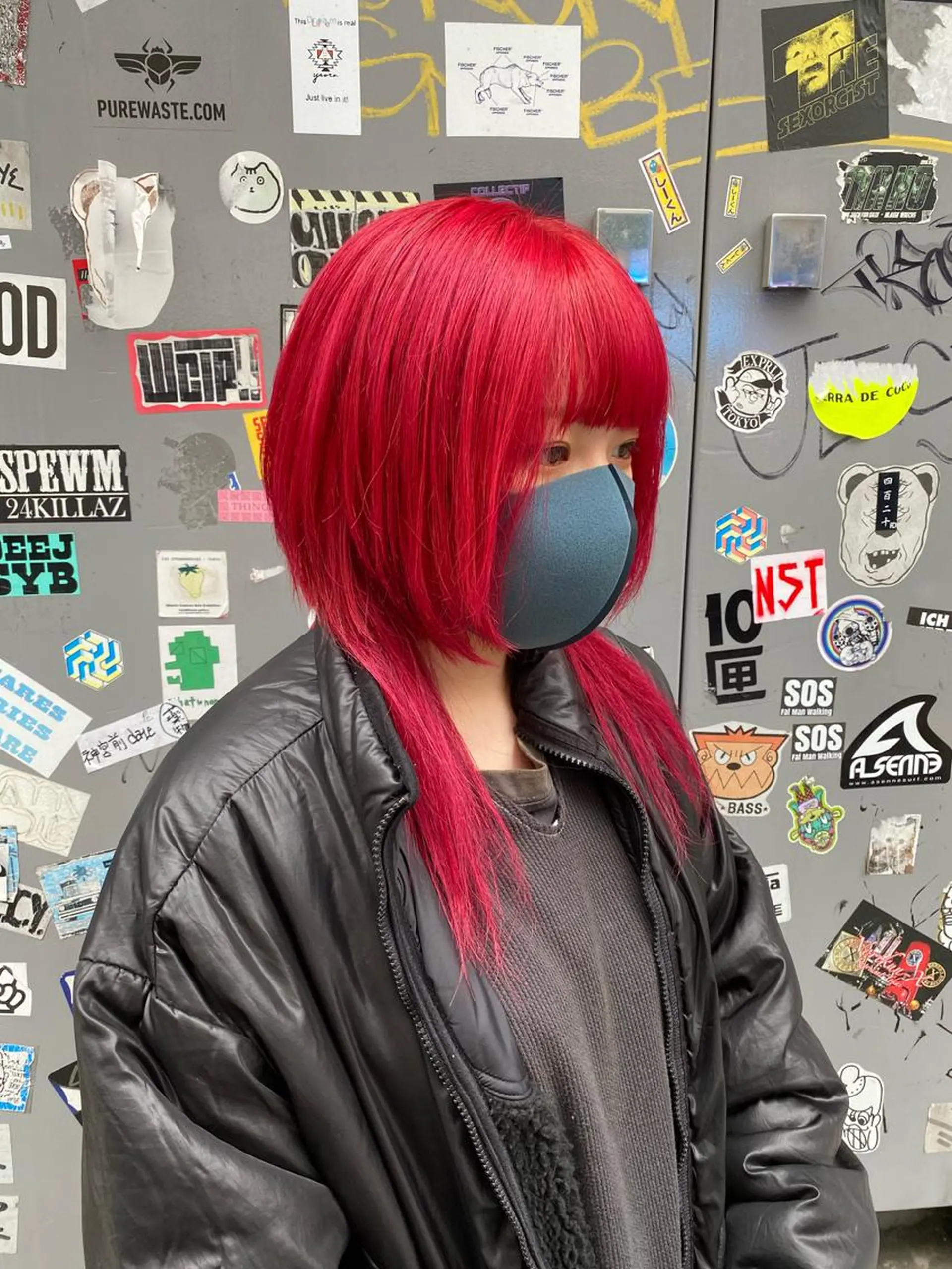 ミディアム カラー ヘアカラー 艶髪サラサラカラー 🌈前原健吾のヘアスタイル