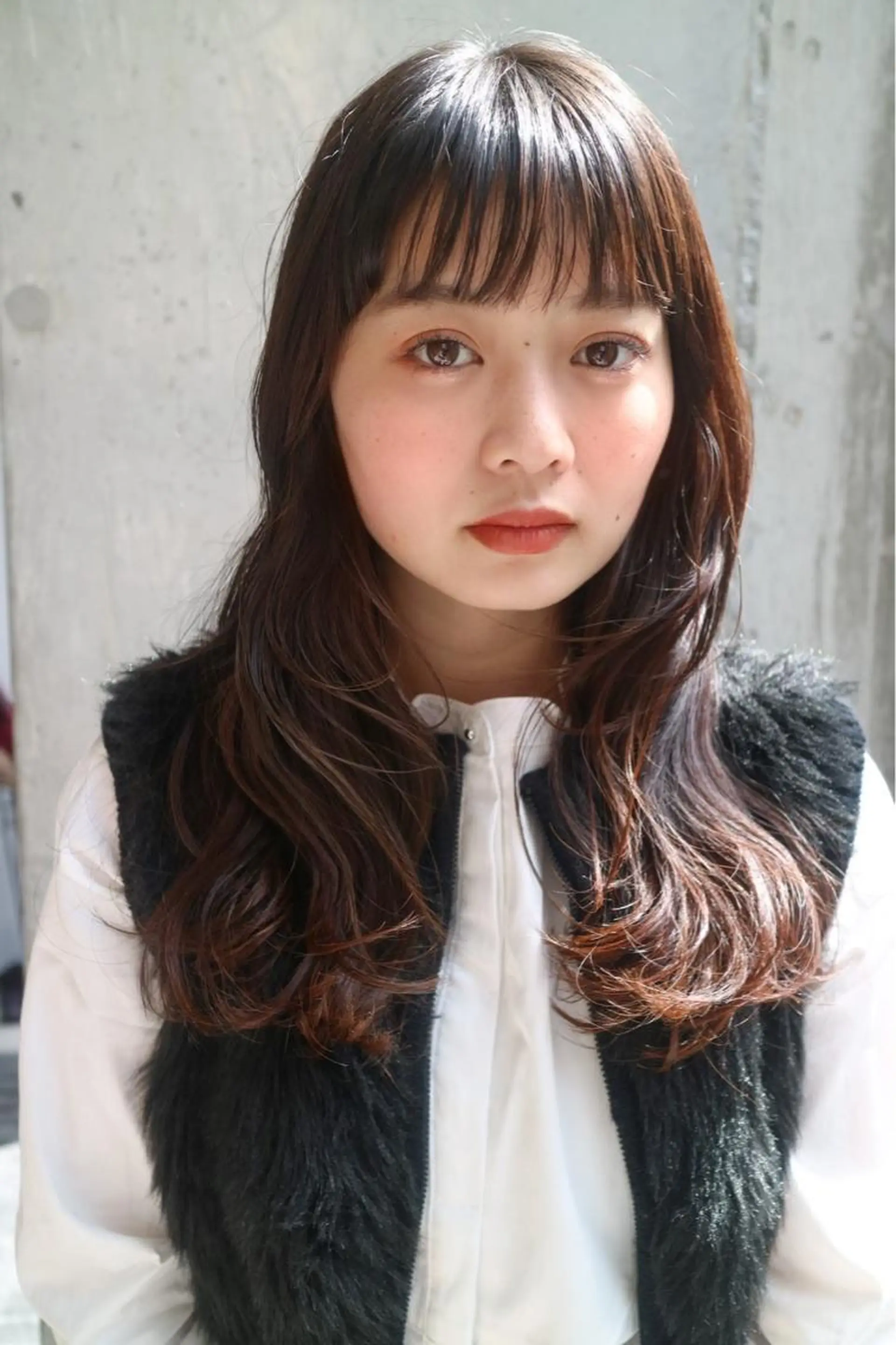 ロング 葉月/ボブ/ 透明感カラー／中目黒のヘアスタイル
