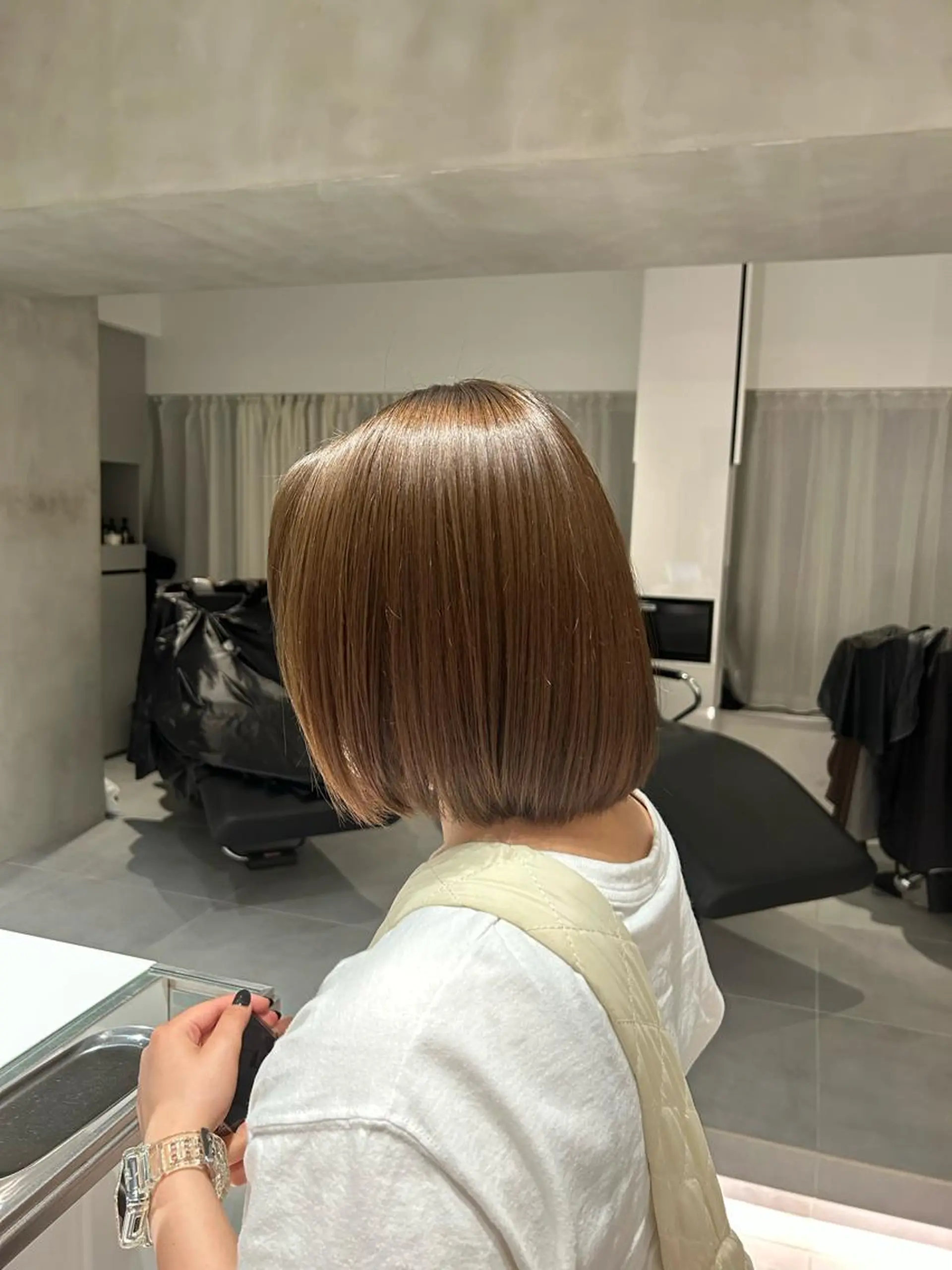 ミディアム つやさらhair 🐫manaka🐫のヘアスタイル