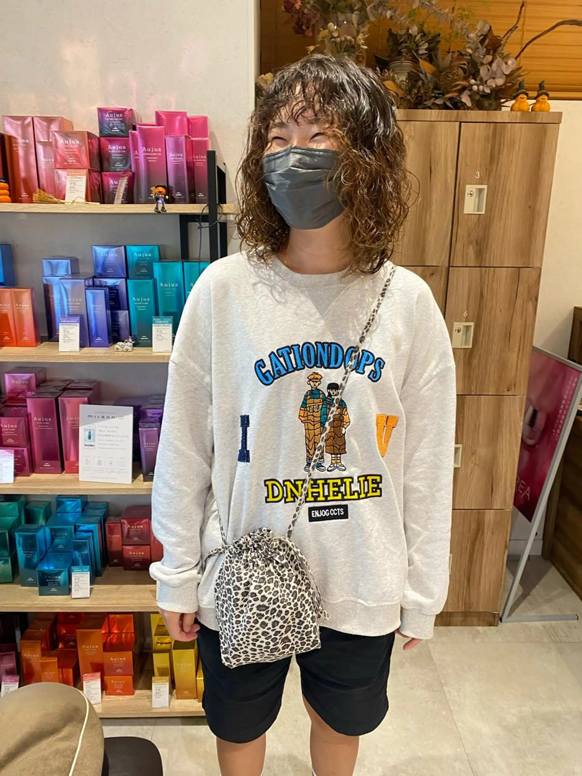 ミディアム パーマ ミディアムパーマ 似合わせカット パーマ パーマ指名No1 /namiのヘアスタイル