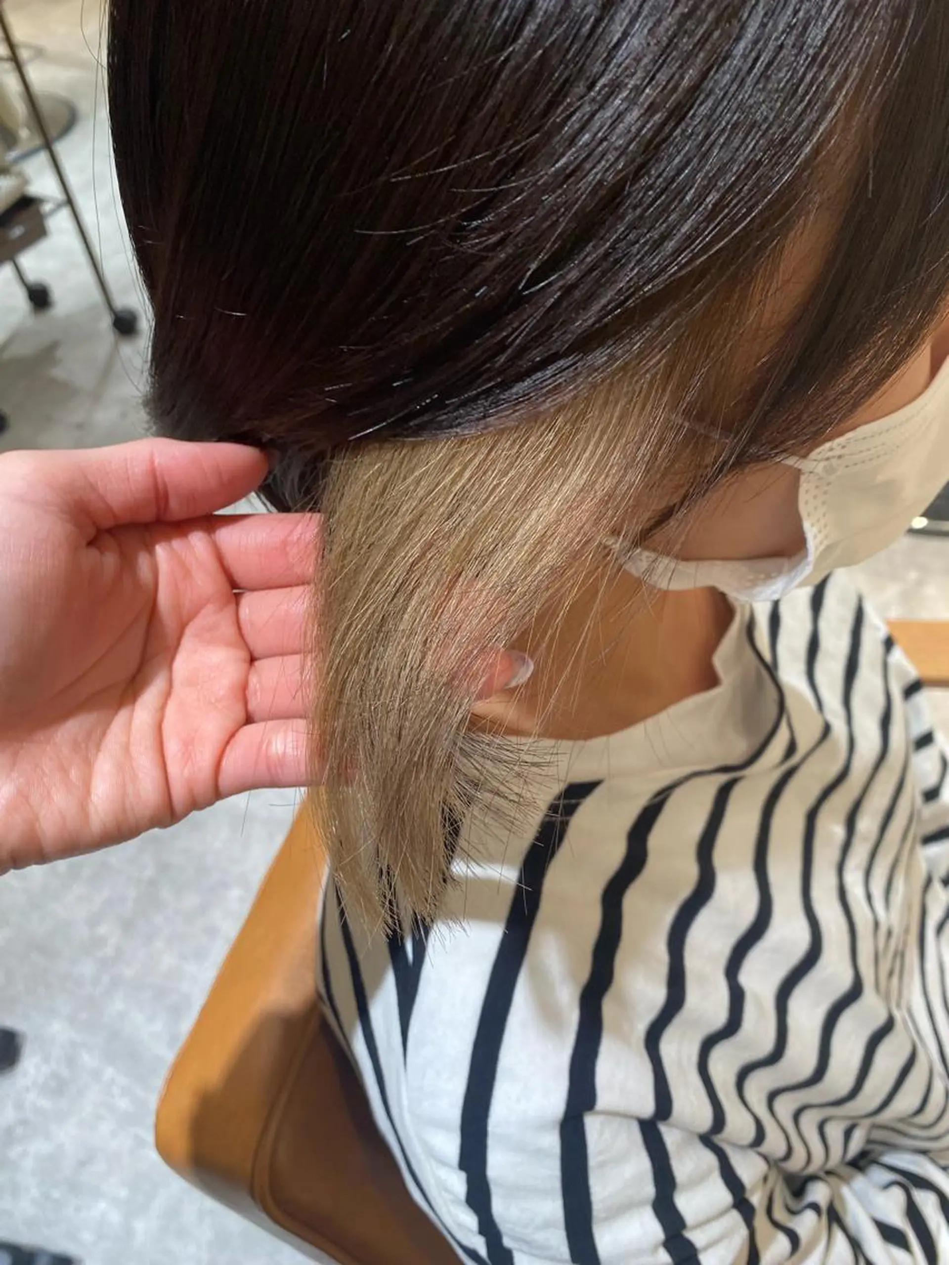 ショート カラー インナーカラー カット ヘアカラー オスズ 🎀´-のヘアスタイル