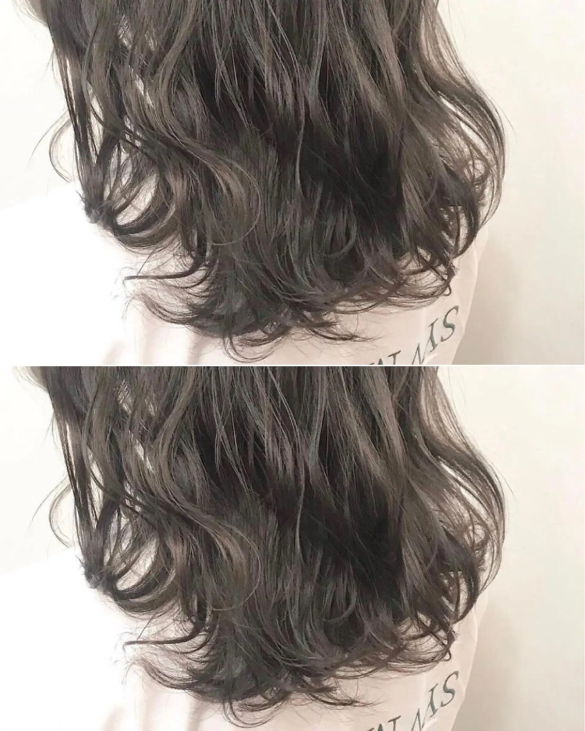 ミディアム カラー ヘアカラー 井内 美沙のヘアスタイル