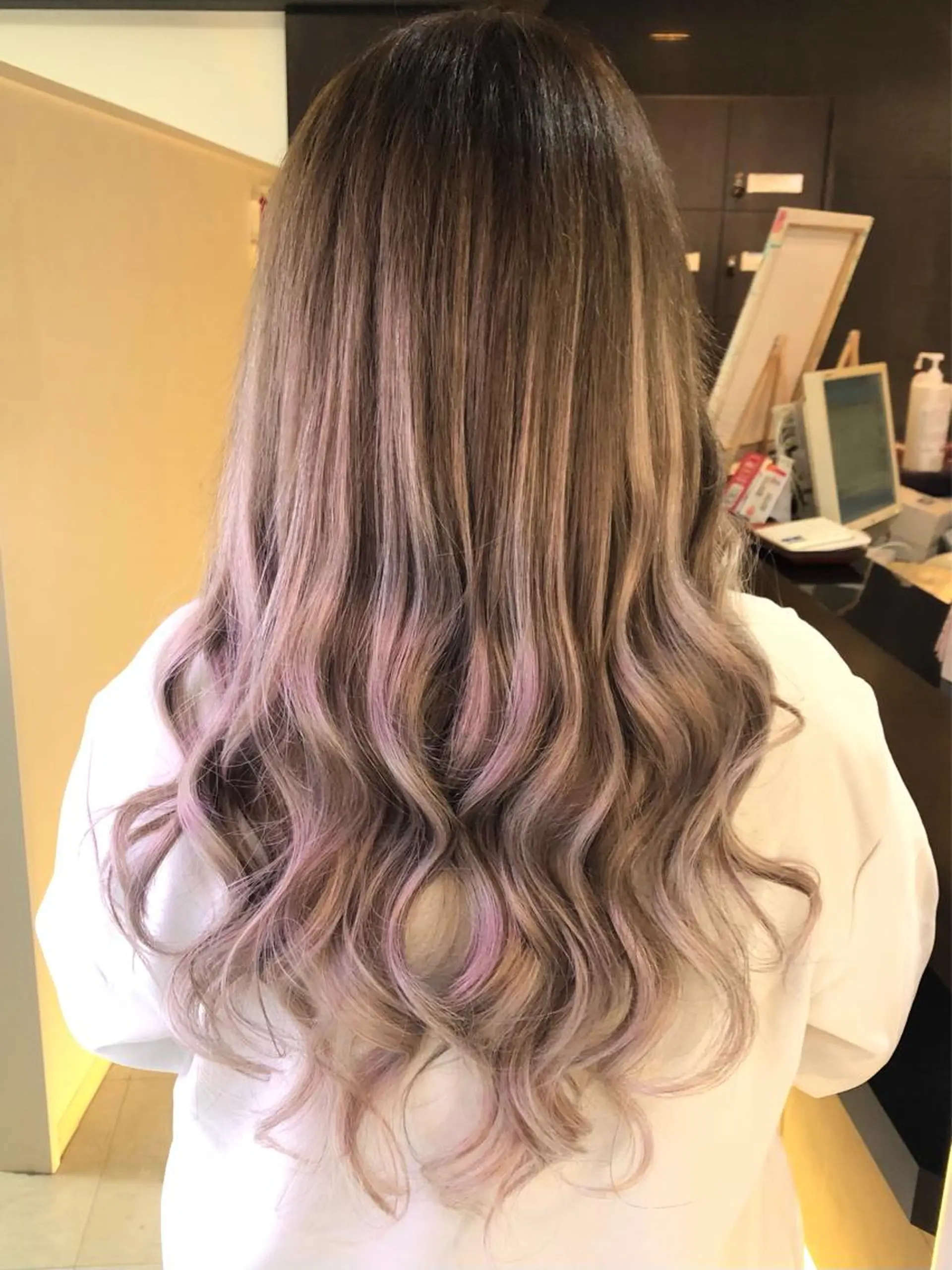 ロング エクステ カラコレ難波 Maayaのヘアスタイル