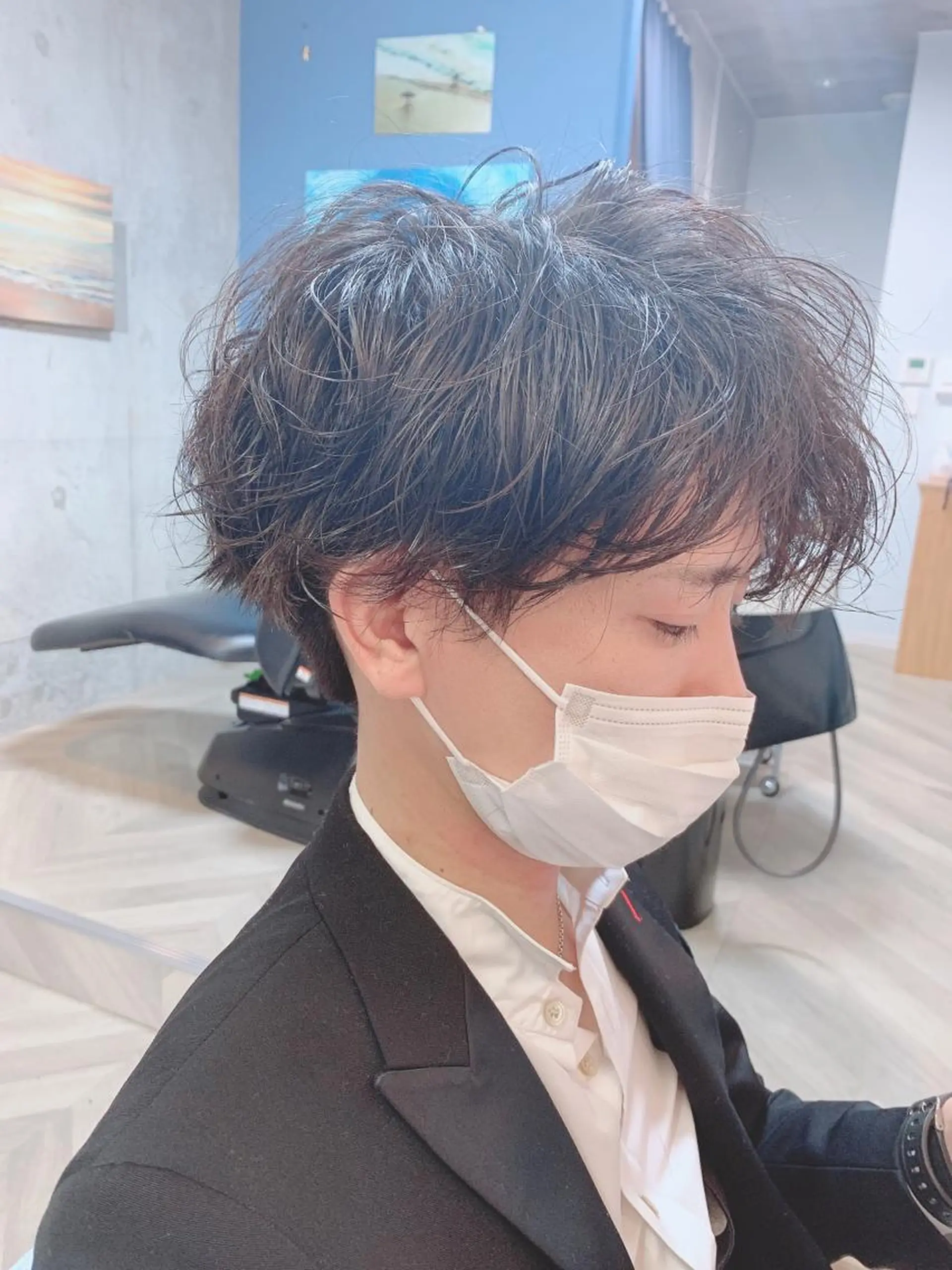 パーマ メンズ カット パーマ ヘッドスパ Beach private salon所属・Beach 代表 KENTAのヘアスタイル