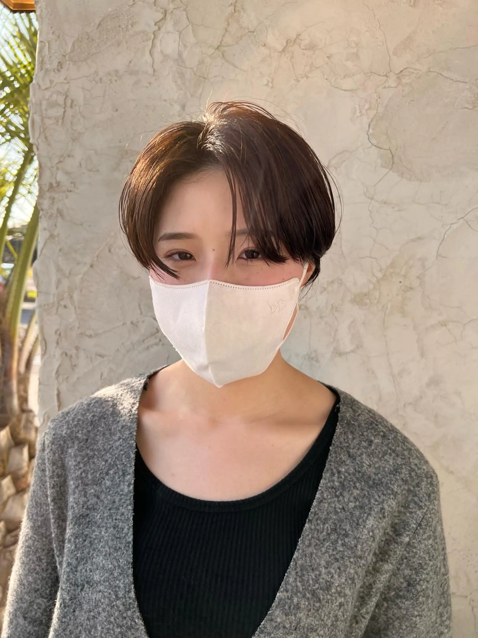 ショート カット 縮毛矯正 トリートメント 🟤TAP🟤 木曳野　金沢店のヘアスタイル