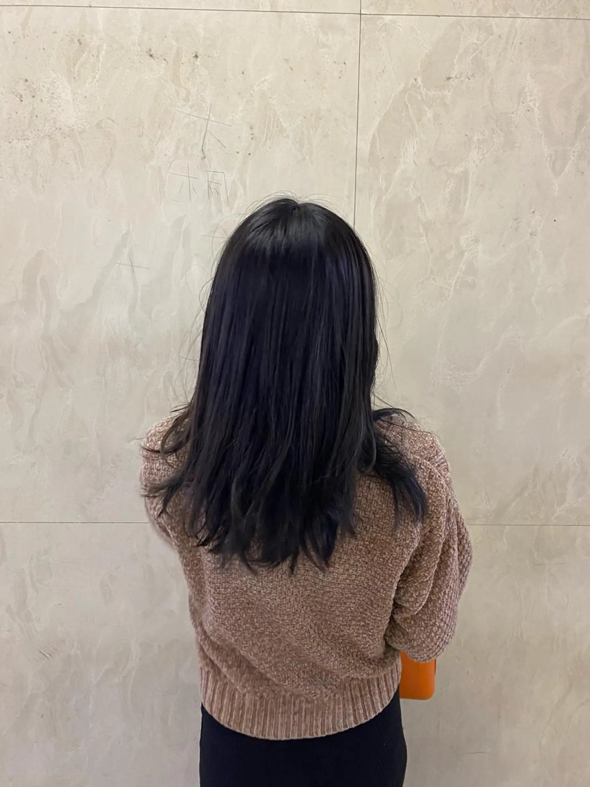 セミロング カラー ヘアアレンジ パープルカラー Lee上新庄店所属・上新庄Lee千馬 優のヘアスタイル