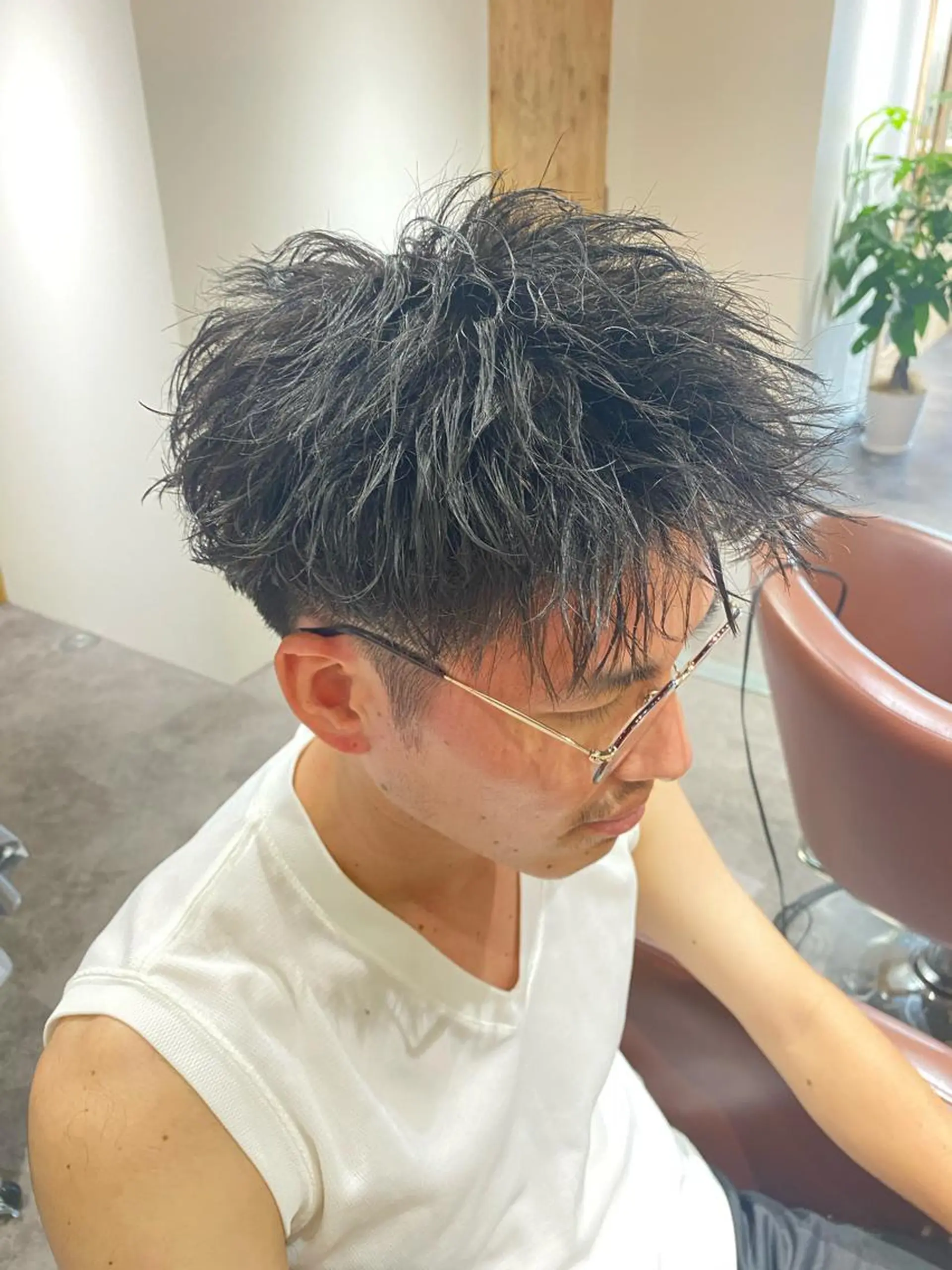 パーマ メンズ パーマ トレンドパーマ‼️ NAOKI💥のヘアスタイル