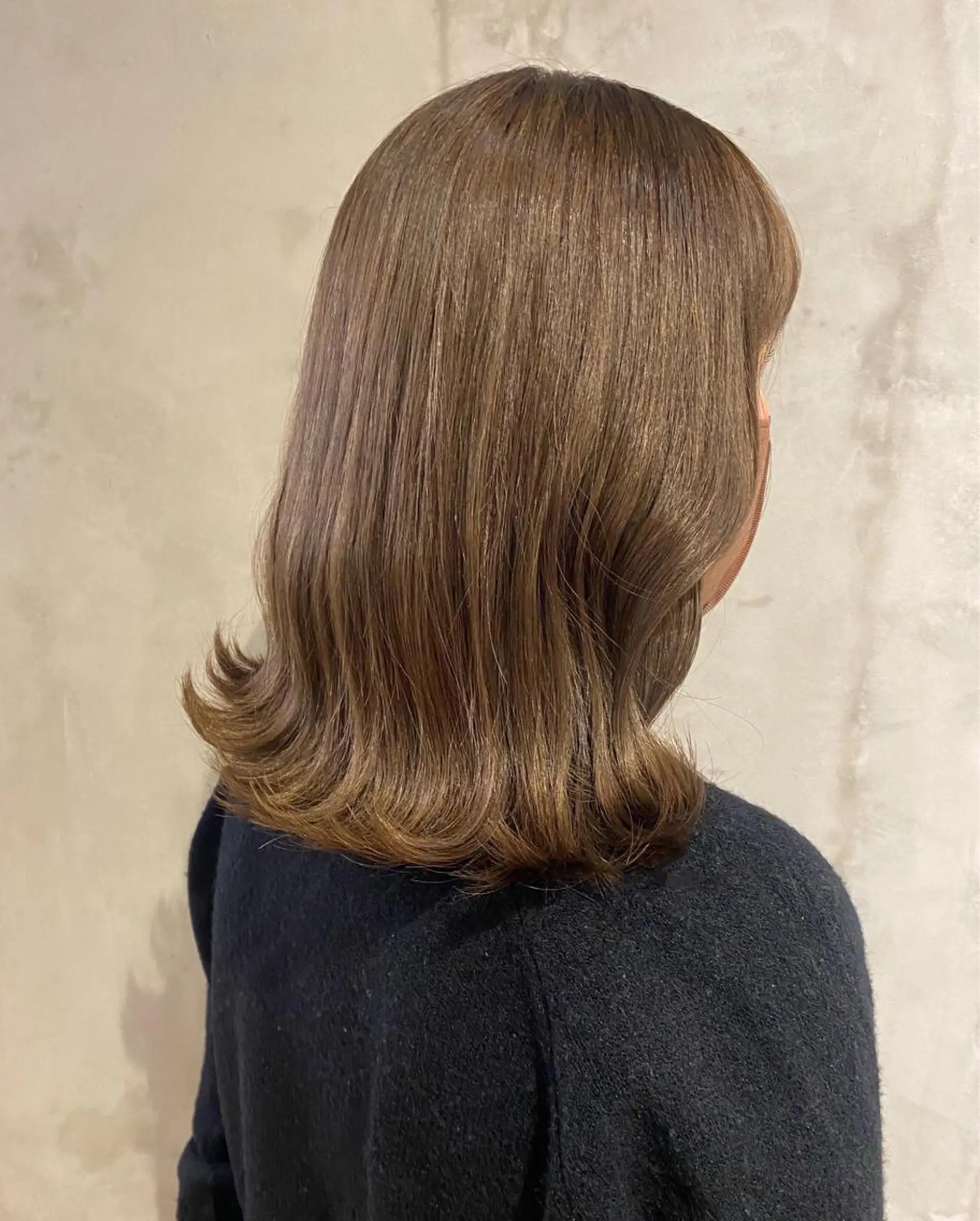 ミディアム カラー カット ヘアカラー トリートメント レイヤーカット🪽 yukaのヘアスタイル