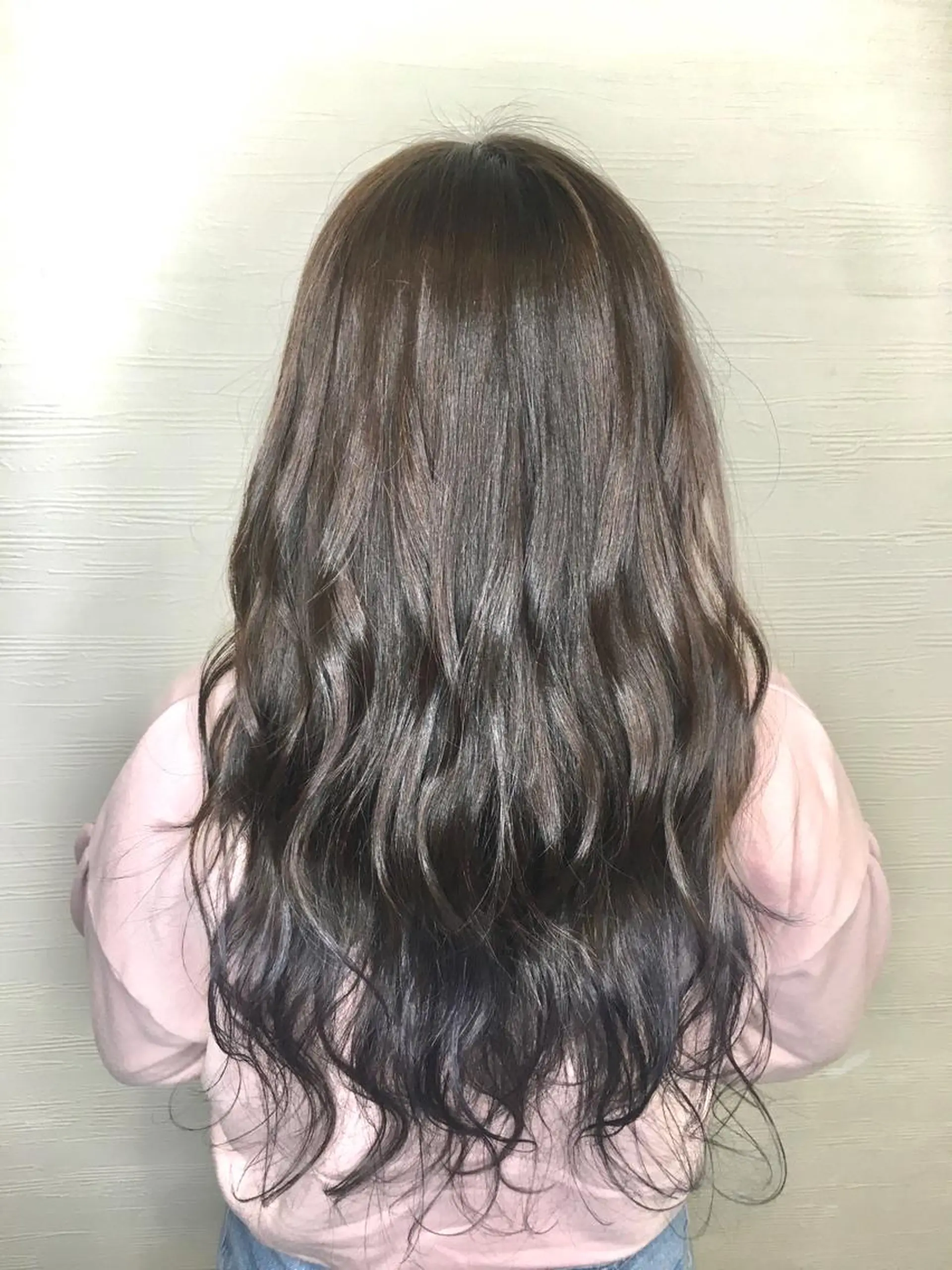 ロング カラー ヘアアレンジ グラデーションカラー パープルカラー 🧶ブリーチカラー TERU🧶のヘアスタイル