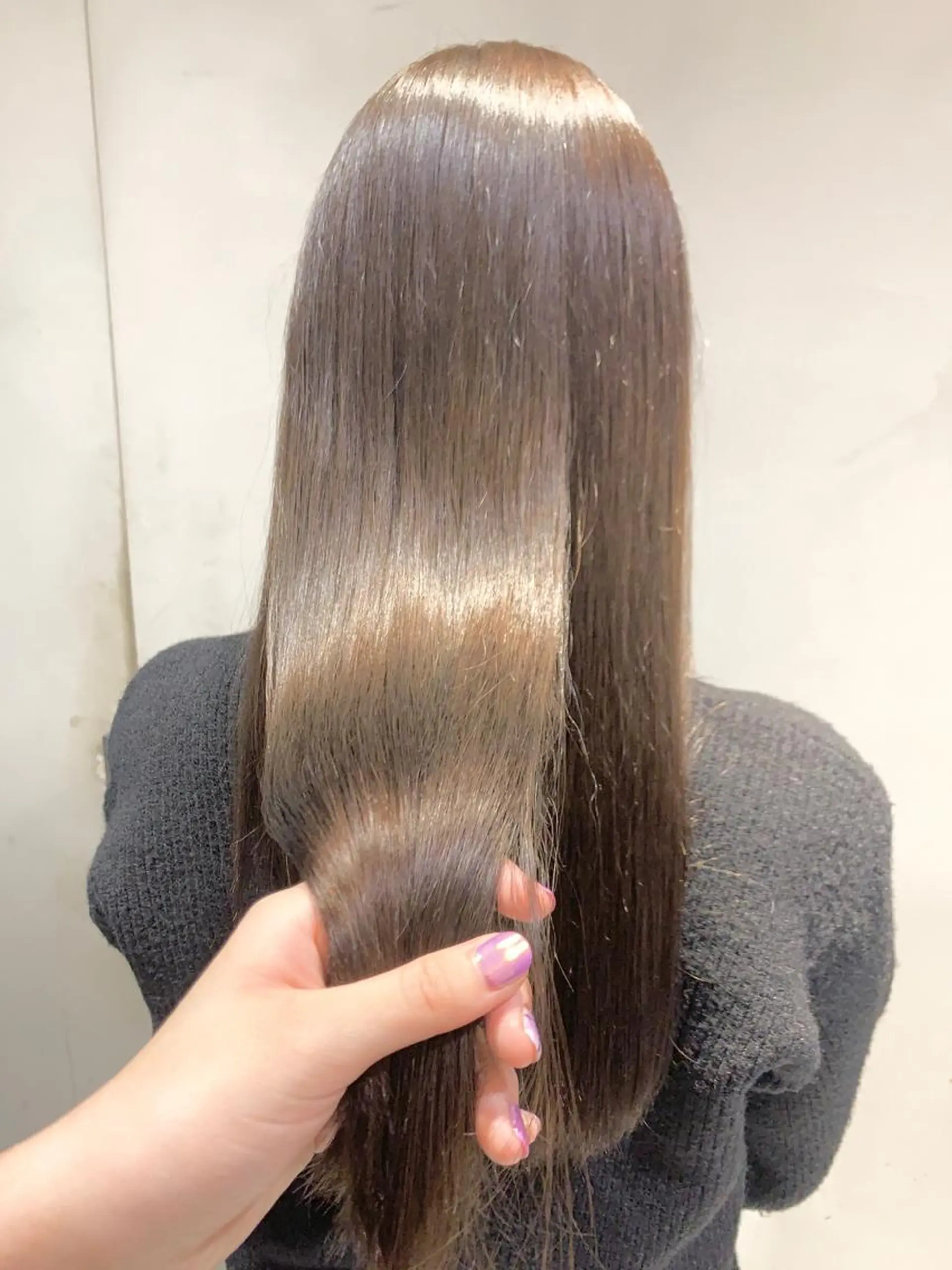ロング カラー ヘアカラー トリートメント ヘッドスパ ヘアセット 🎀艶モテカラー🎀 彩季のヘアスタイル
